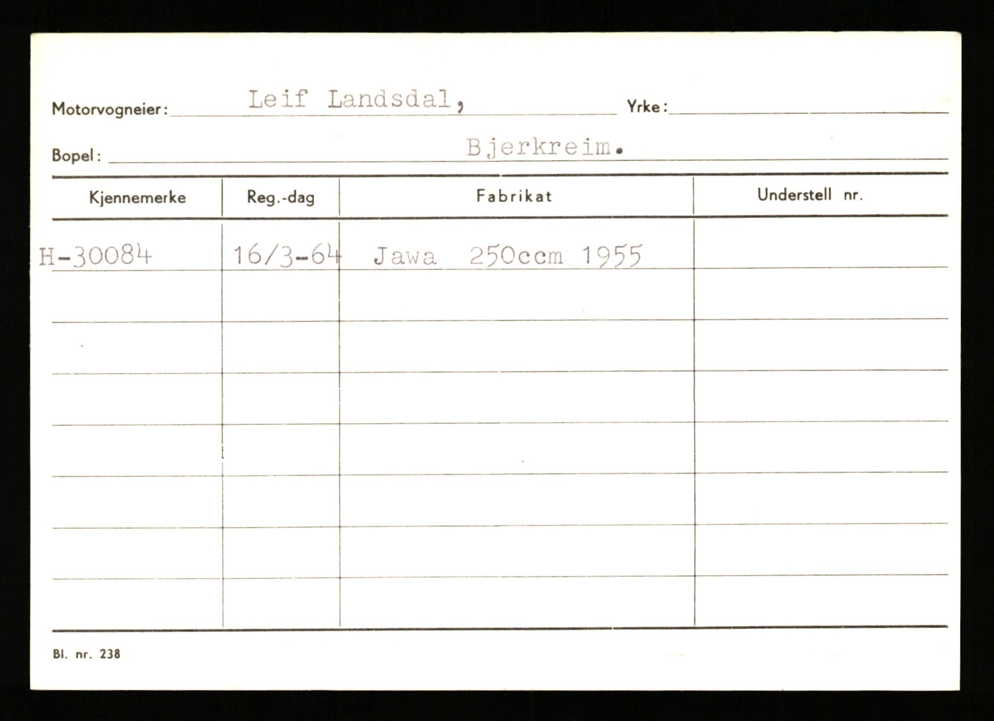 Stavanger trafikkstasjon, AV/SAST-A-101942/0/G/L0005: Registreringsnummer: 23000 - 34245, 1930-1971, p. 2197