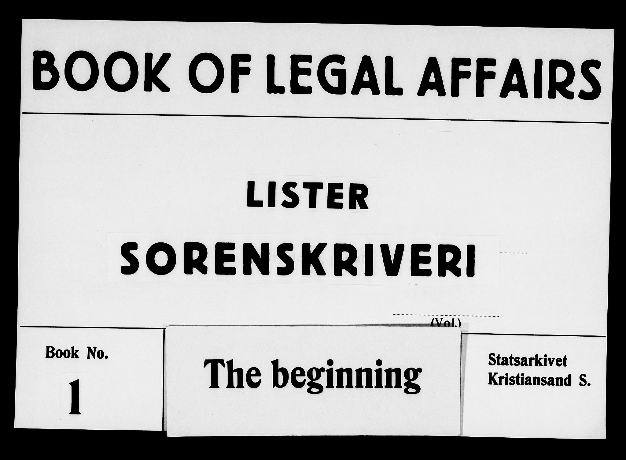 Lister sorenskriveri, AV/SAK-1221-0003/F/Fa/L0001: Tingbok nr 1, 1657-1660