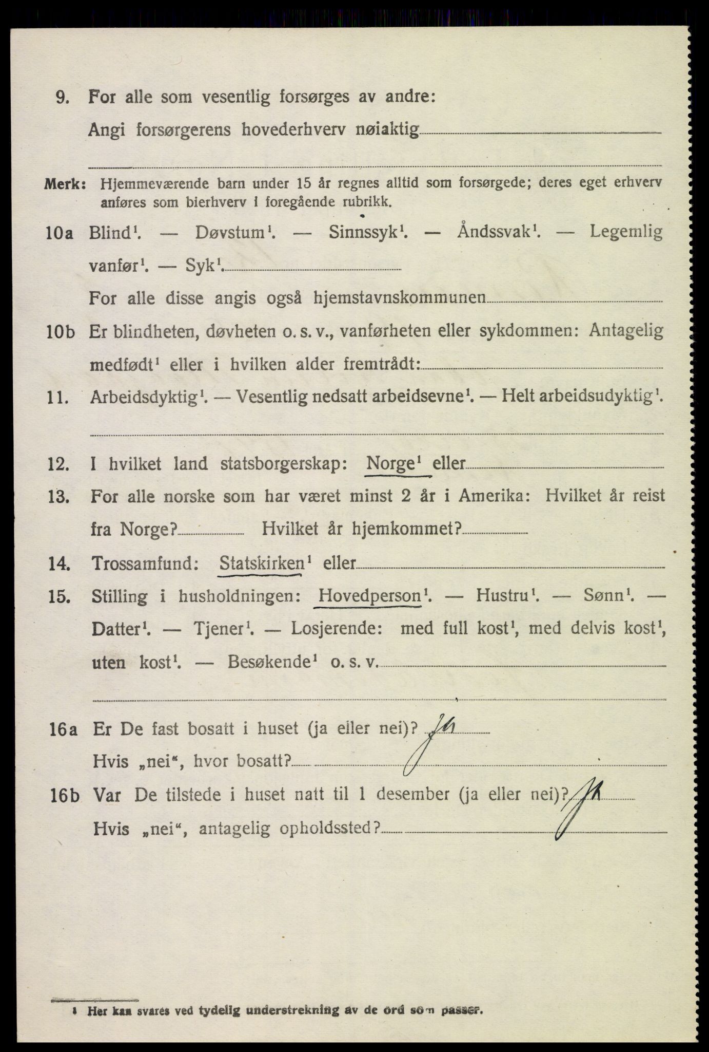 SAH, 1920 census for Romedal, 1920, p. 7768