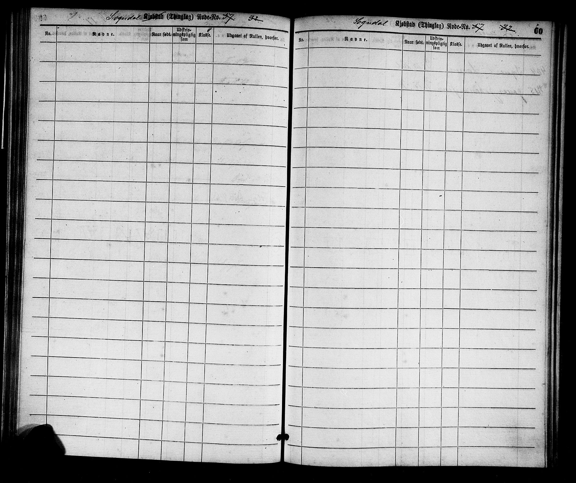 Sogndal mønstringskrets, SAK/2031-0020/F/Ff/L0001: Utskrivningsregisterrulle, nr som i hovedrulle, P-6, 1860-1900, p. 67