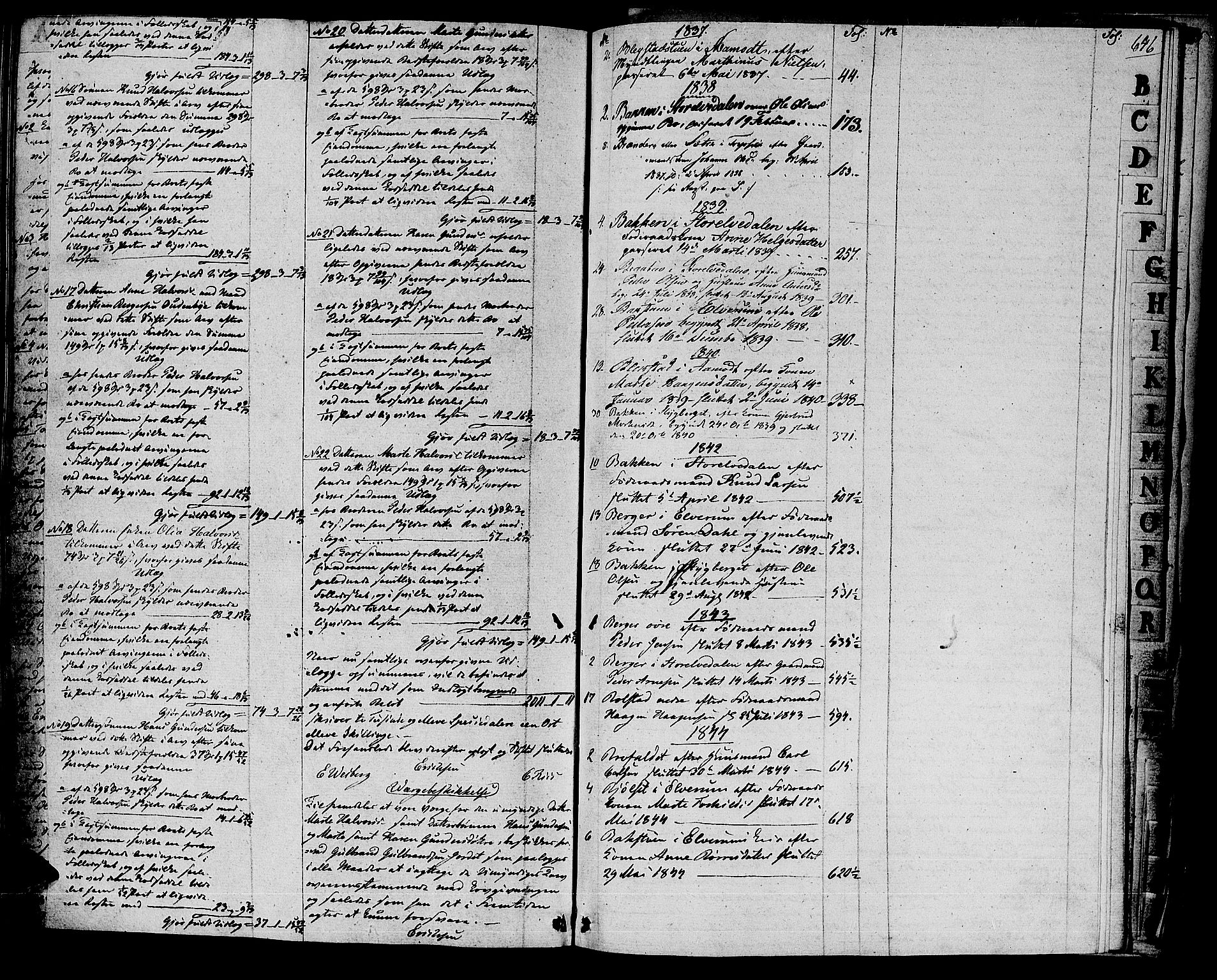 Sør-Østerdal sorenskriveri, AV/SAH-TING-018/J/Jb/L0003: Skifteprotokoll, 1836-1844, p. 645b-646a