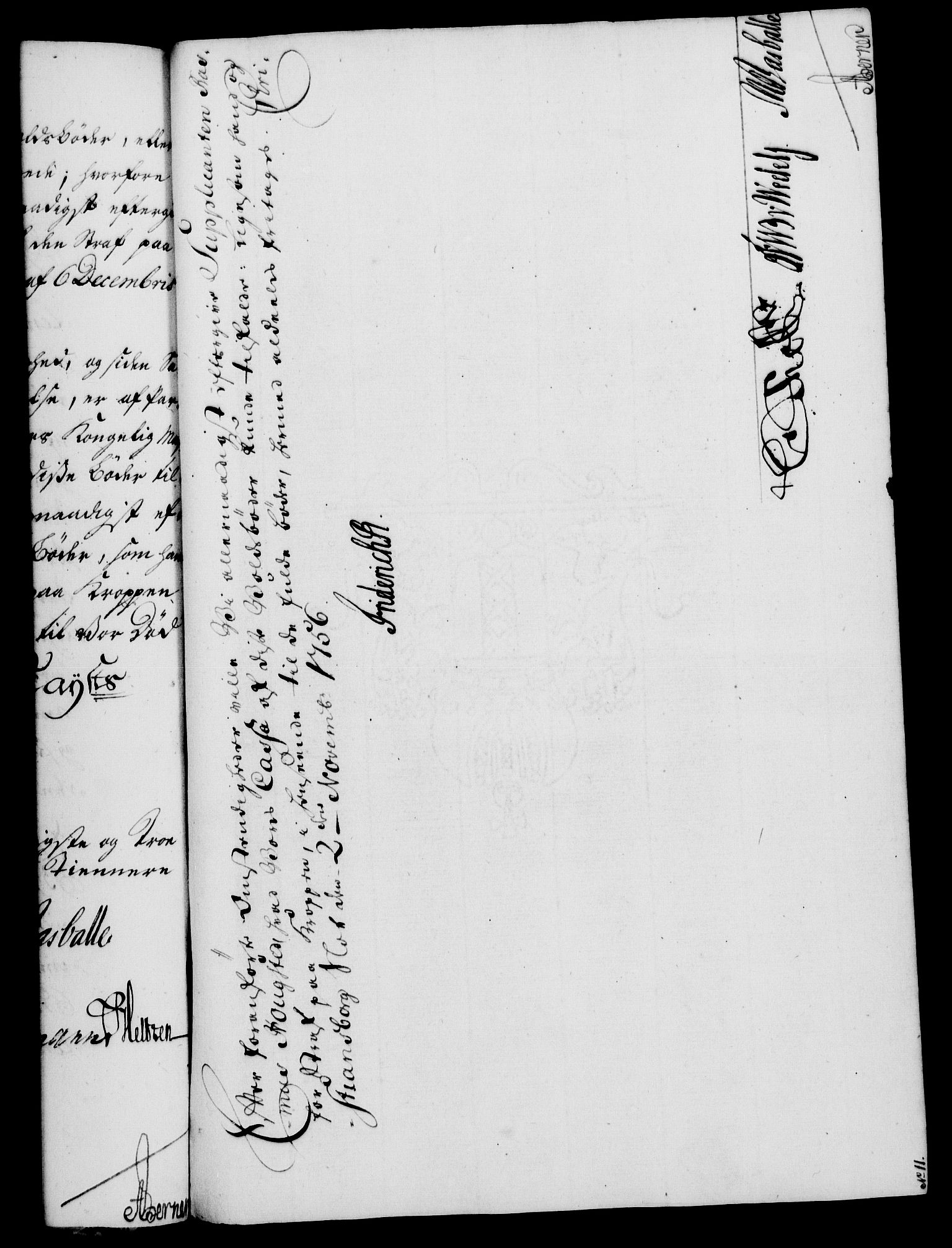 Rentekammeret, Kammerkanselliet, RA/EA-3111/G/Gf/Gfa/L0038: Norsk relasjons- og resolusjonsprotokoll (merket RK 52.38), 1756, p. 575