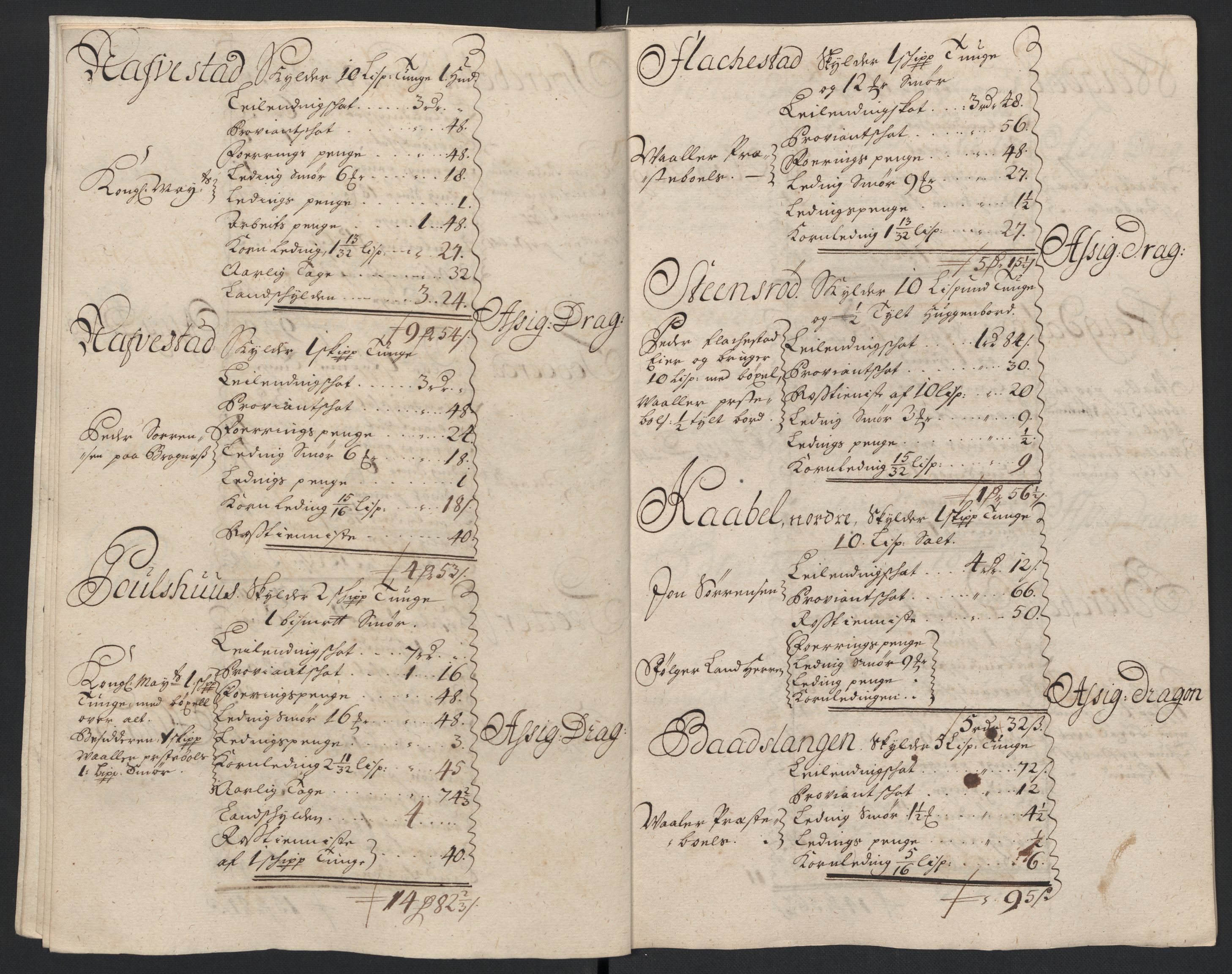 Rentekammeret inntil 1814, Reviderte regnskaper, Fogderegnskap, AV/RA-EA-4092/R04/L0134: Fogderegnskap Moss, Onsøy, Tune, Veme og Åbygge, 1707-1708, p. 81