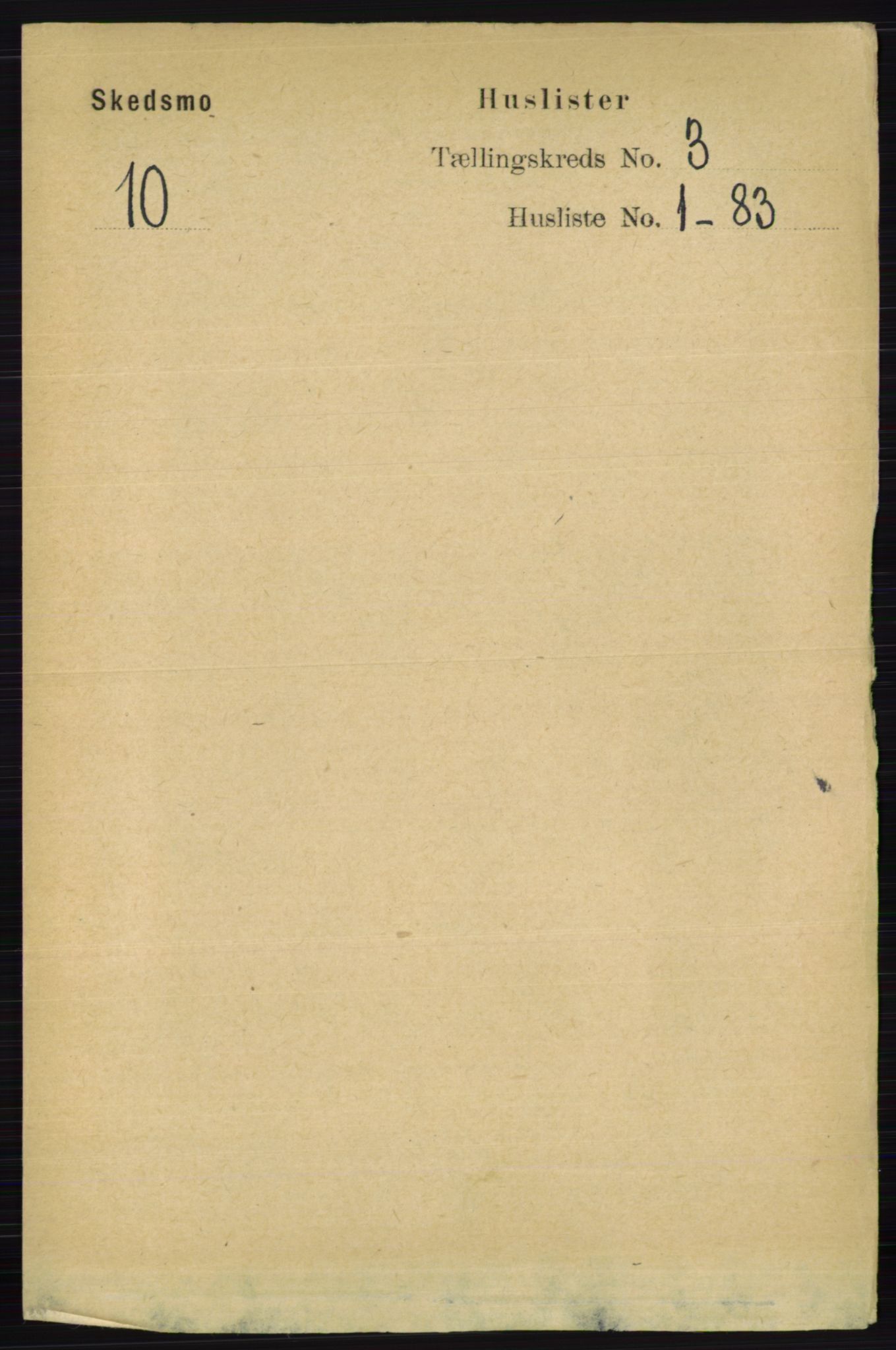 RA, 1891 census for 0231 Skedsmo, 1891, p. 1218