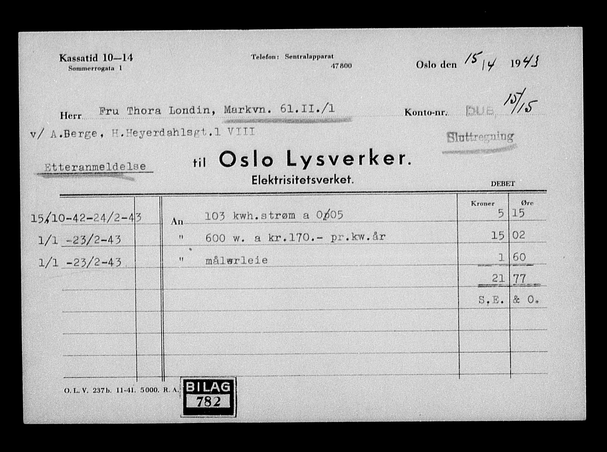 Justisdepartementet, Tilbakeføringskontoret for inndratte formuer, AV/RA-S-1564/H/Hc/Hcc/L0960: --, 1945-1947, p. 244