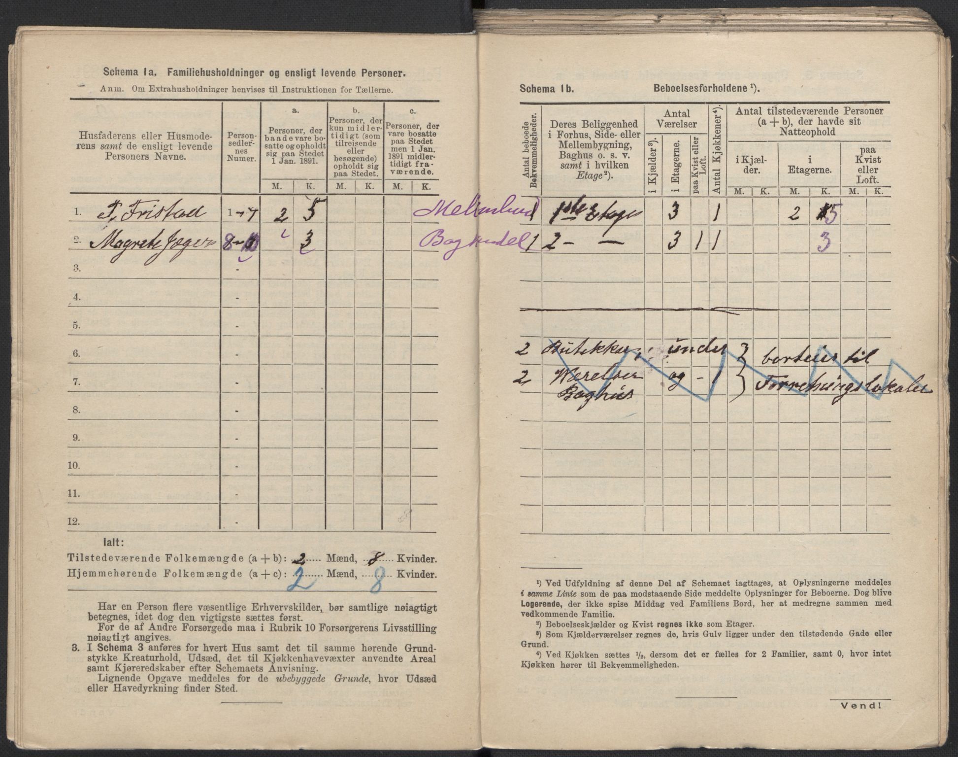 RA, 1891 Census for 1301 Bergen, 1891, p. 5792