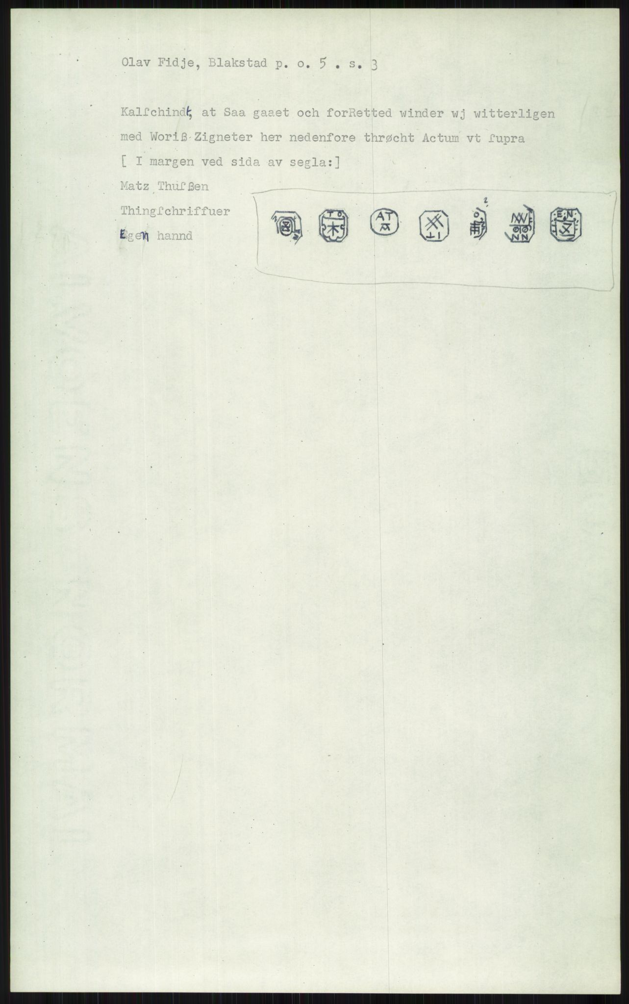 Samlinger til kildeutgivelse, Diplomavskriftsamlingen, AV/RA-EA-4053/H/Ha, p. 1870