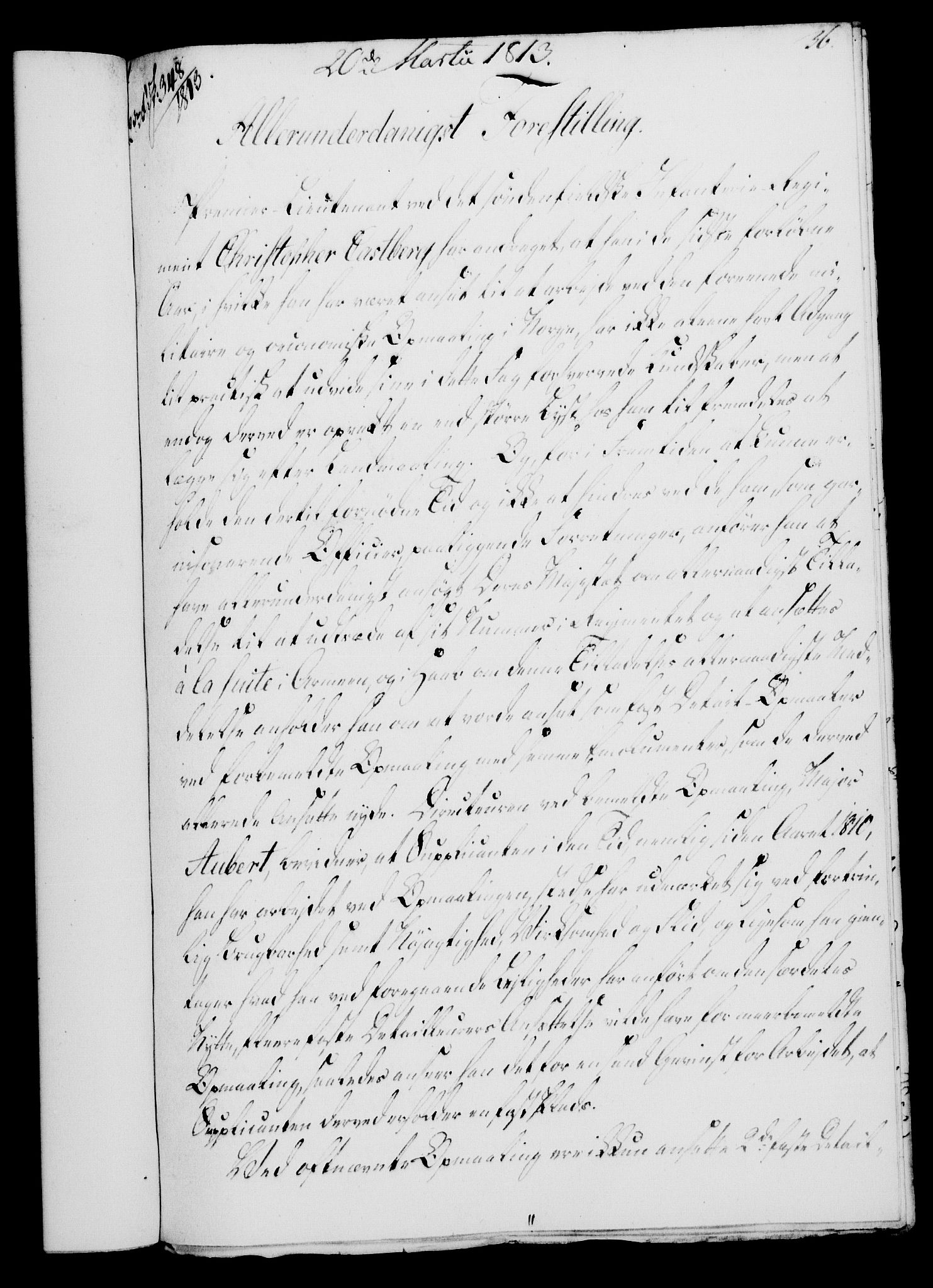 Rentekammeret, Kammerkanselliet, RA/EA-3111/G/Gf/Gfa/L0095: Norsk relasjons- og resolusjonsprotokoll (merket RK 52.95), 1813-1814, p. 144