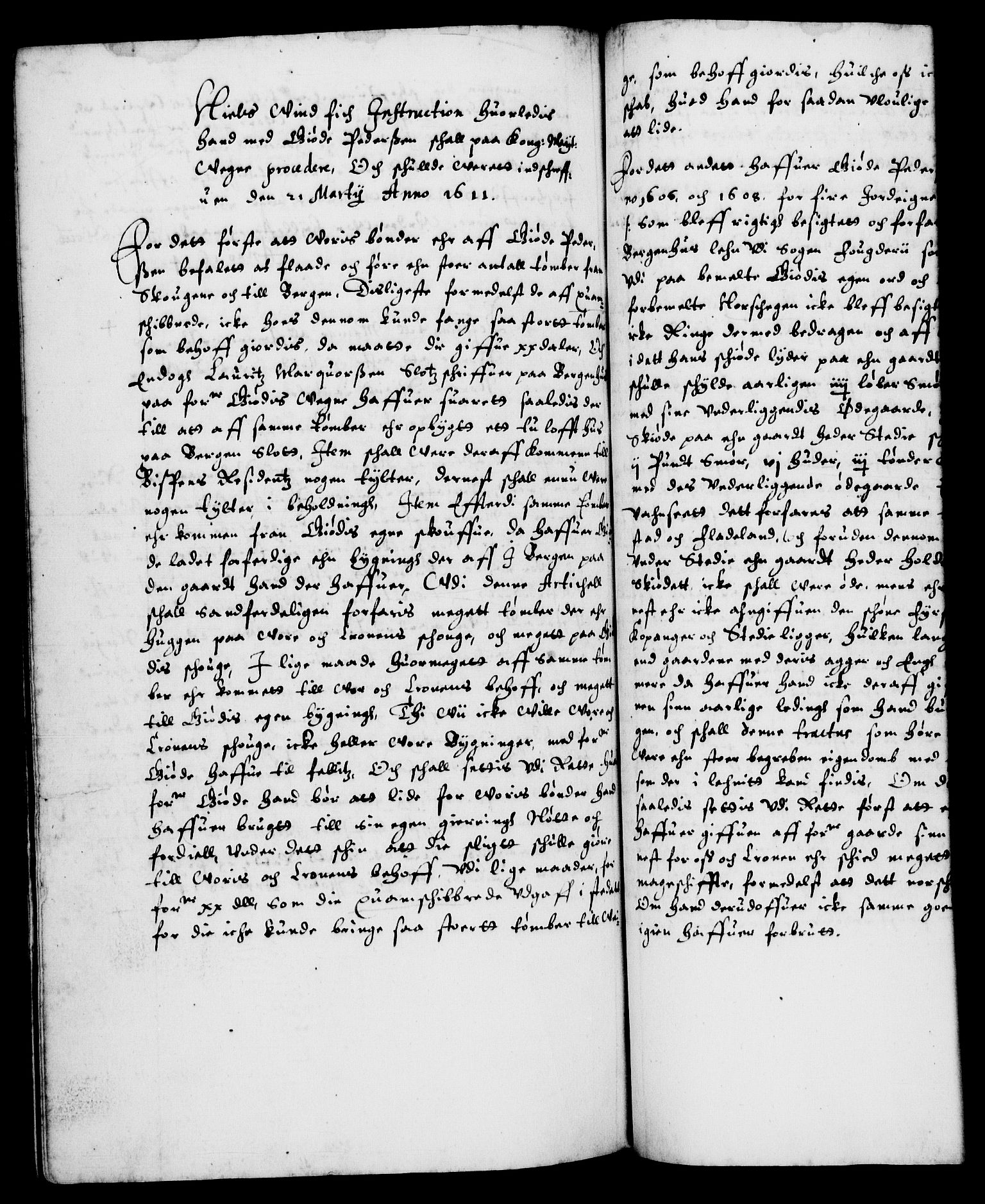 Danske Kanselli 1572-1799, AV/RA-EA-3023/F/Fc/Fca/Fcaa/L0003: Norske registre (mikrofilm), 1596-1616, p. 466b