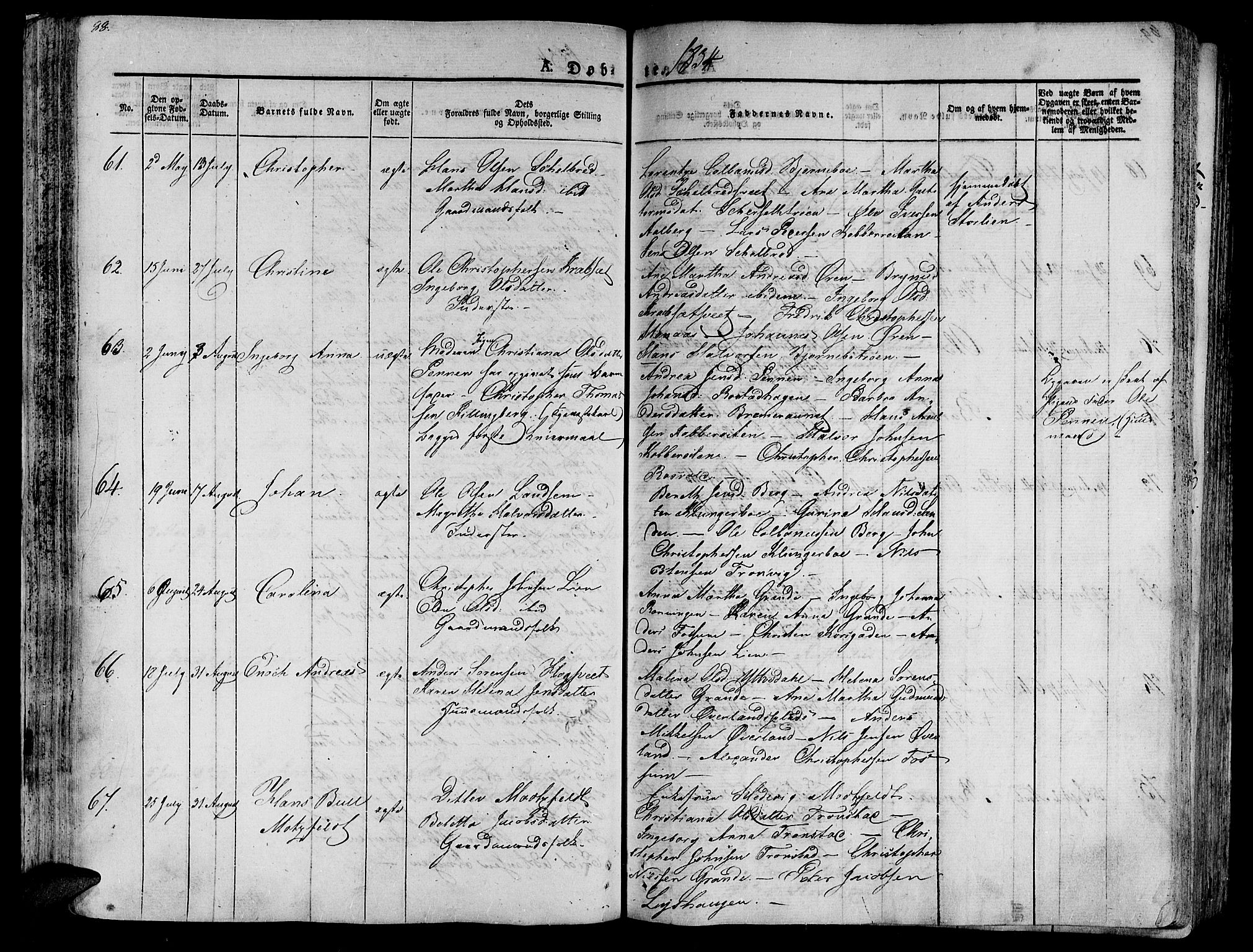 Ministerialprotokoller, klokkerbøker og fødselsregistre - Nord-Trøndelag, SAT/A-1458/701/L0006: Parish register (official) no. 701A06, 1825-1841, p. 88