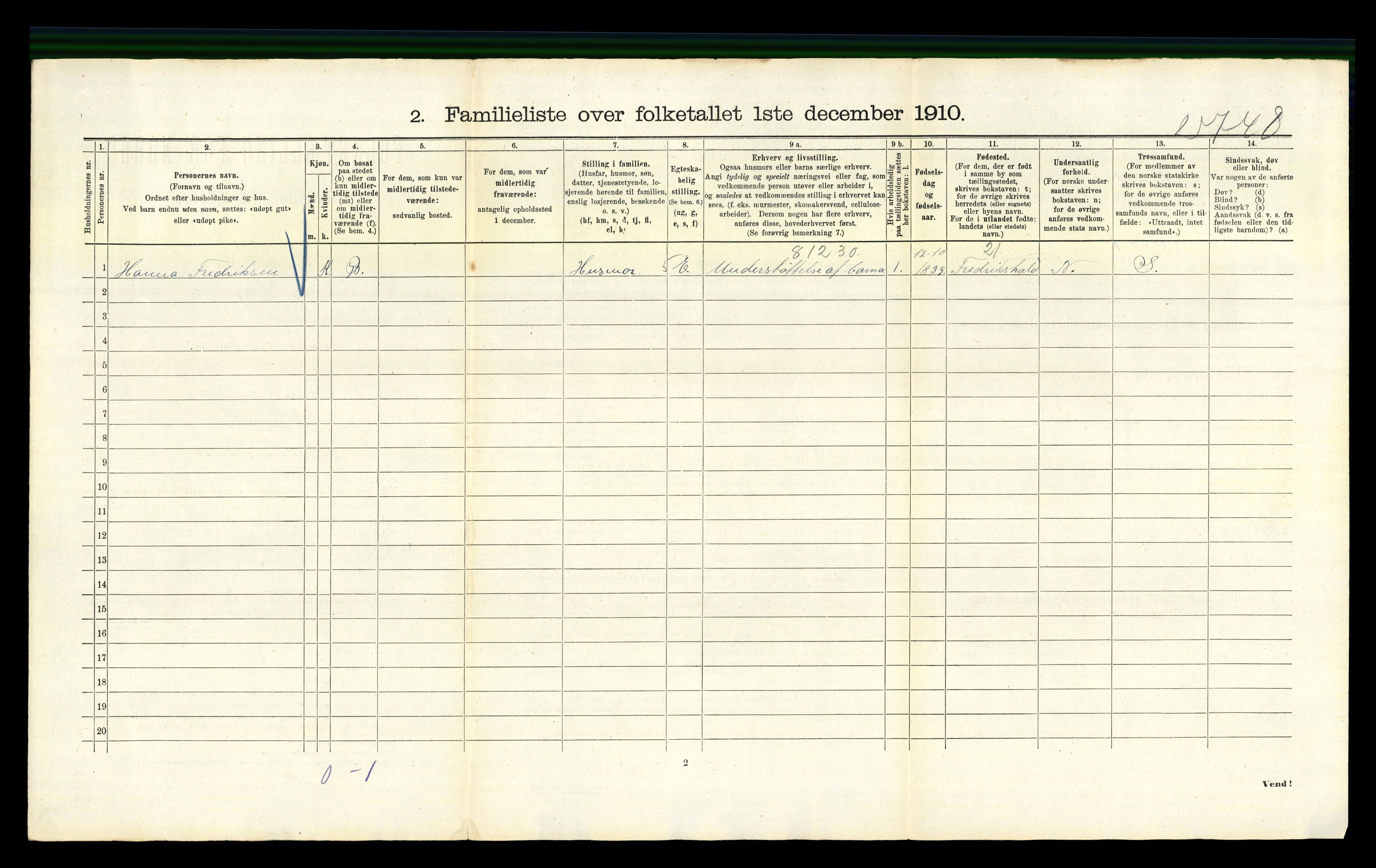 RA, 1910 census for Kristiania, 1910, p. 4814