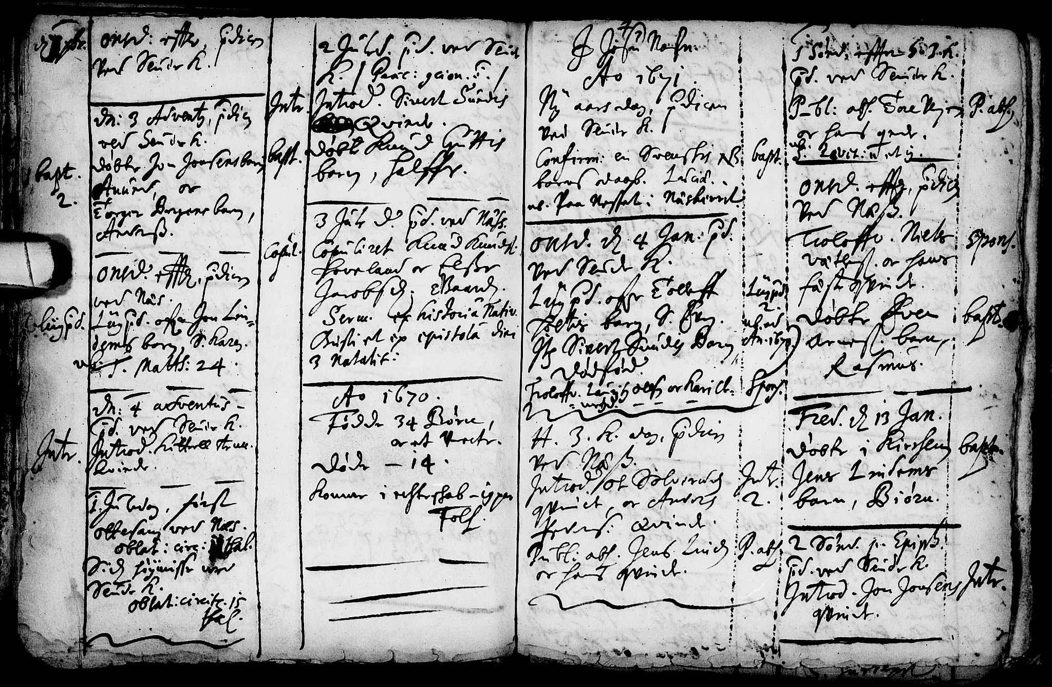 Sauherad kirkebøker, AV/SAKO-A-298/F/Fa/L0001: Parish register (official) no. I 1, 1649-1681