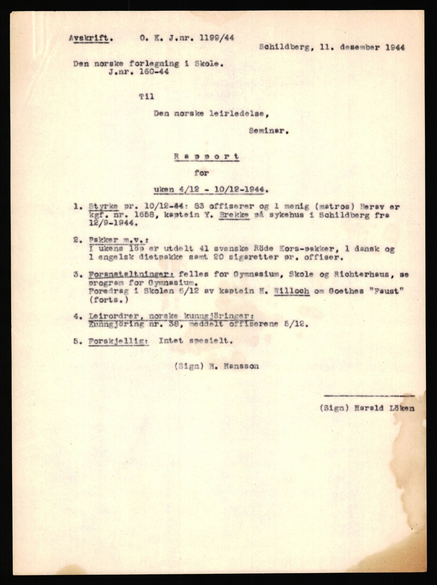 Forsvaret, Forsvarets krigshistoriske avdeling, AV/RA-RAFA-2017/Y/Yf/L0203: II-C-11-2105  -  Norske offiserer i krigsfangenskap, 1940-1948, p. 903