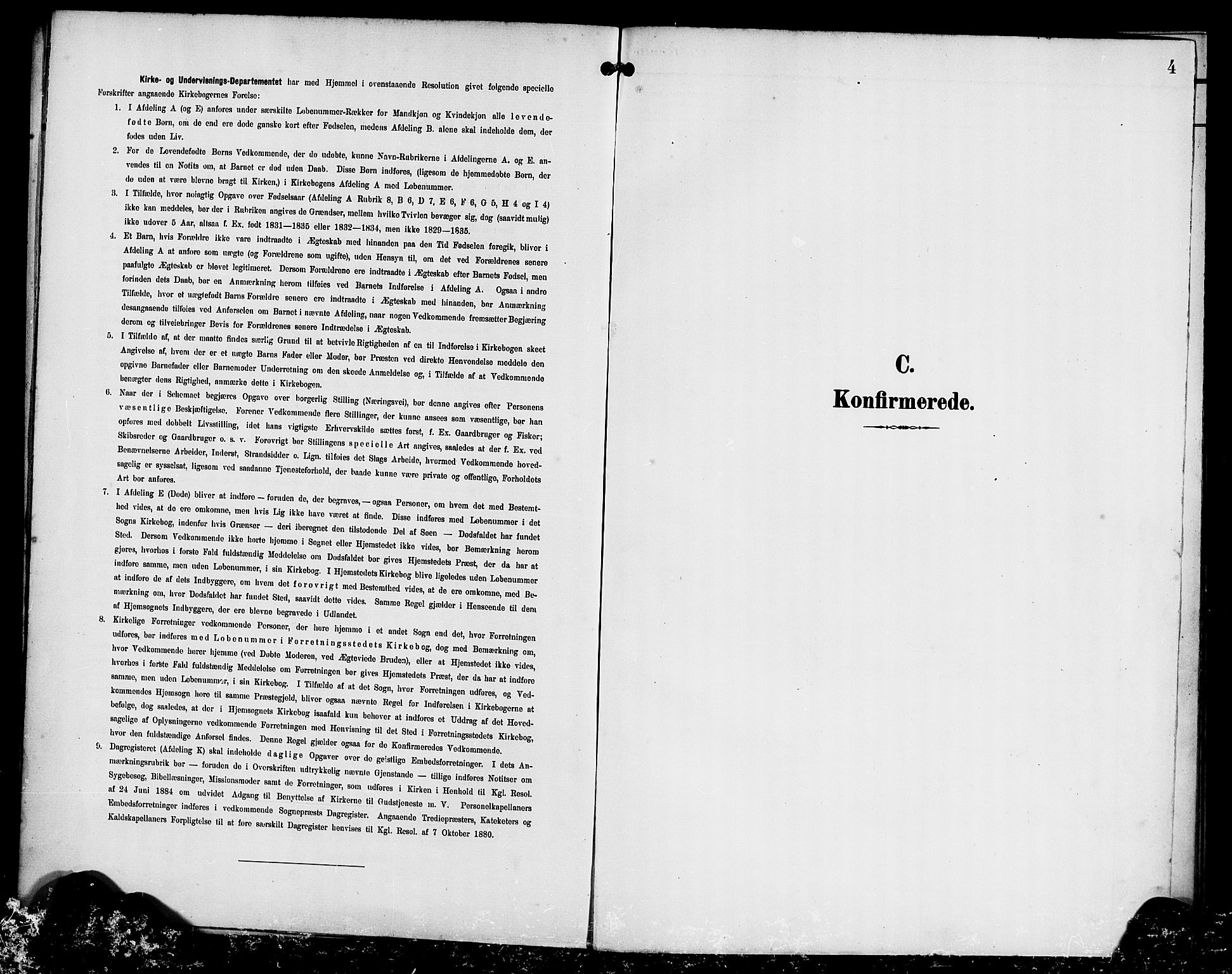 Askvoll sokneprestembete, SAB/A-79501/H/Haa/Haab/L0001: Parish register (official) no. B 1, 1896-1920, p. 4