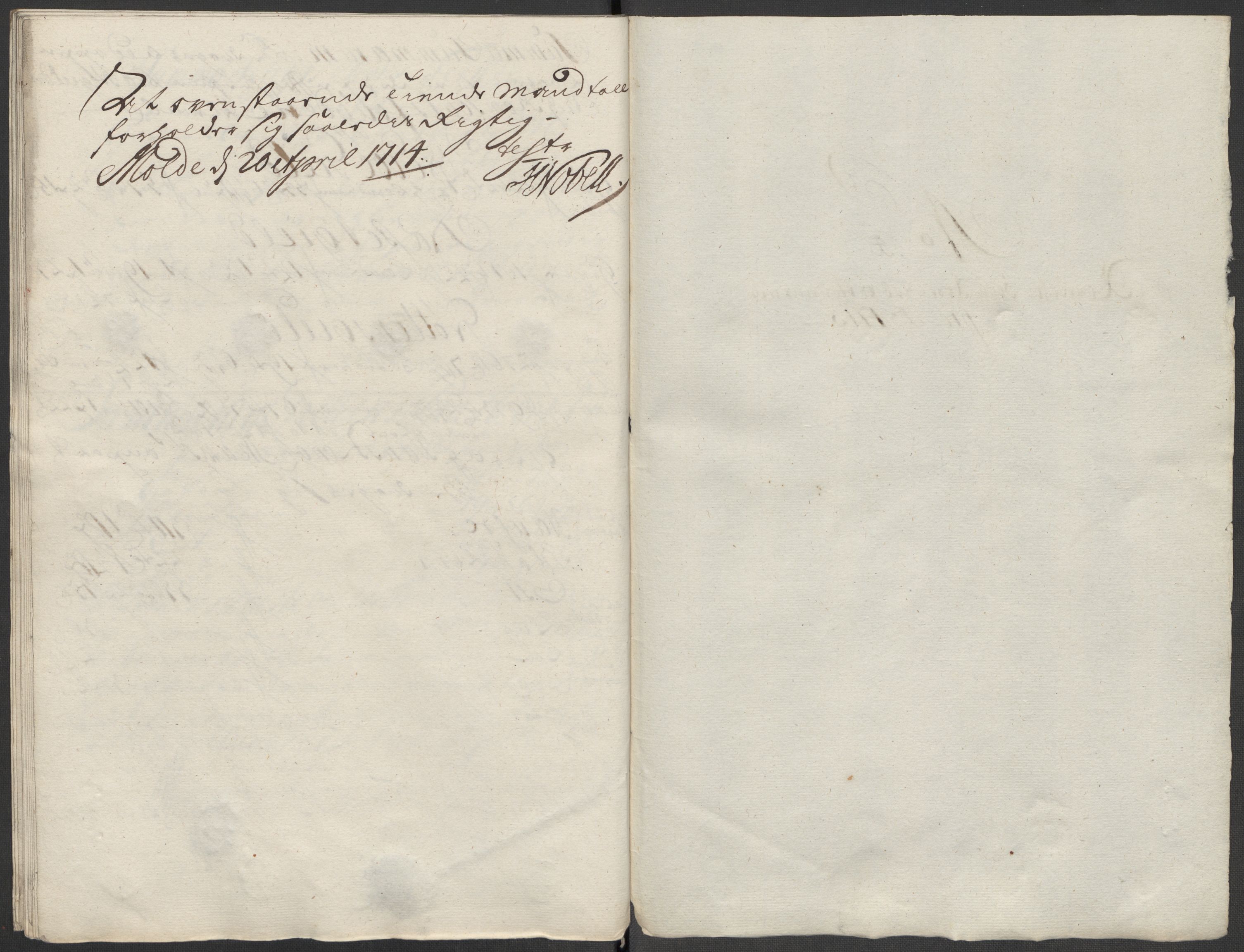 Rentekammeret inntil 1814, Reviderte regnskaper, Fogderegnskap, RA/EA-4092/R55/L3662: Fogderegnskap Romsdal, 1713-1714, p. 264