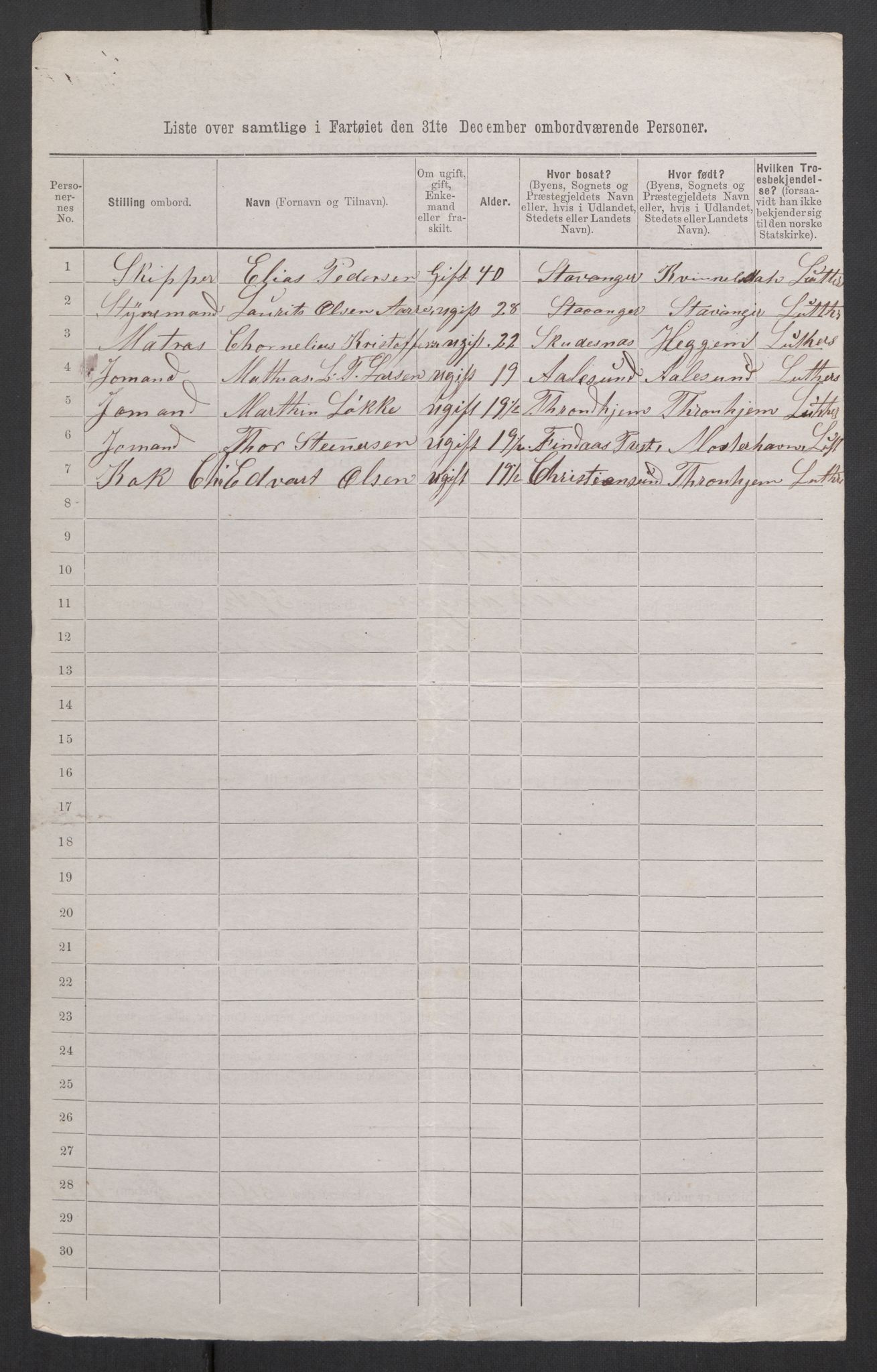 RA, 1875 census, lists of crew on ships: Ships in ports abroad, 1875, p. 423