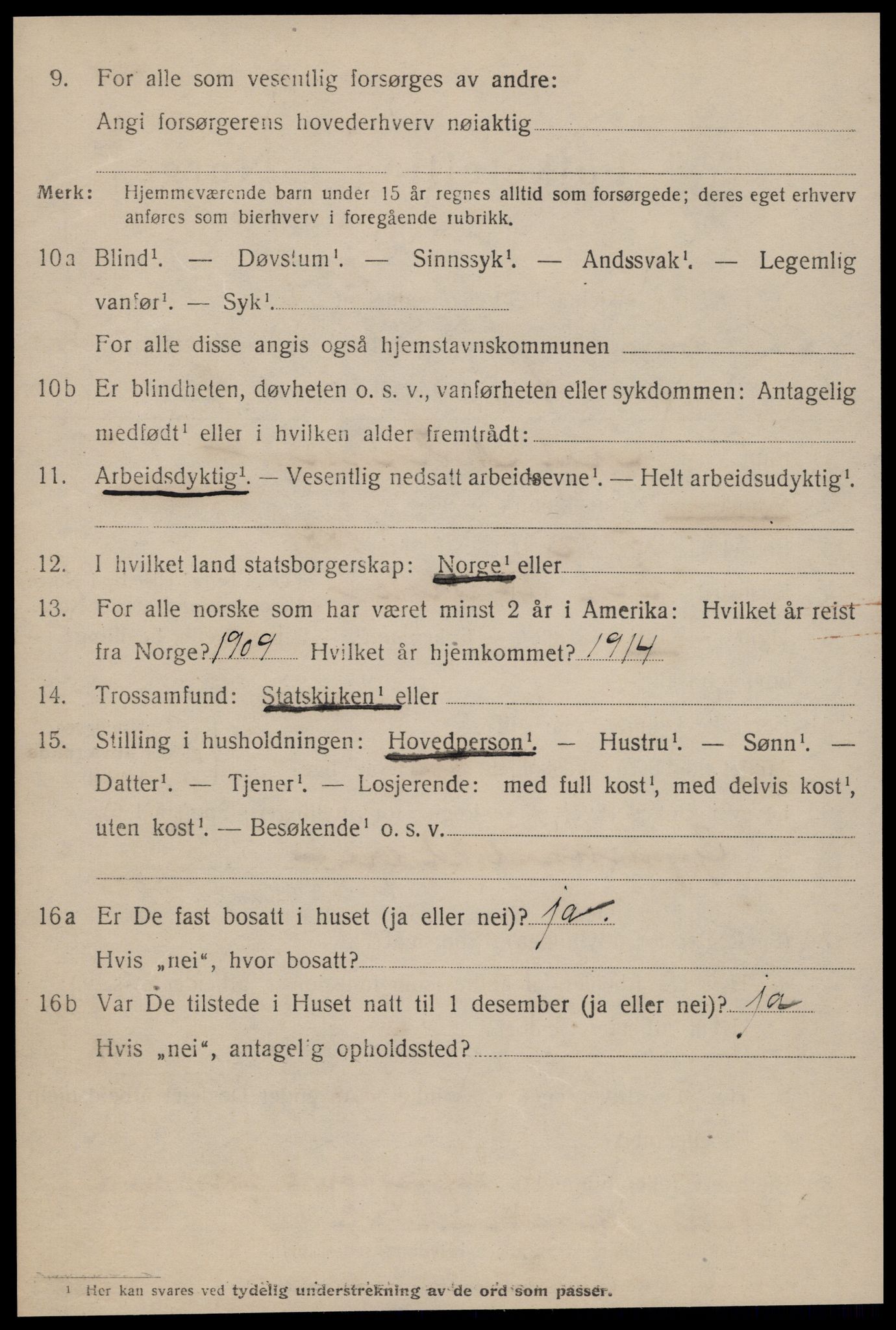 SAT, 1920 census for Ålesund, 1920, p. 16067