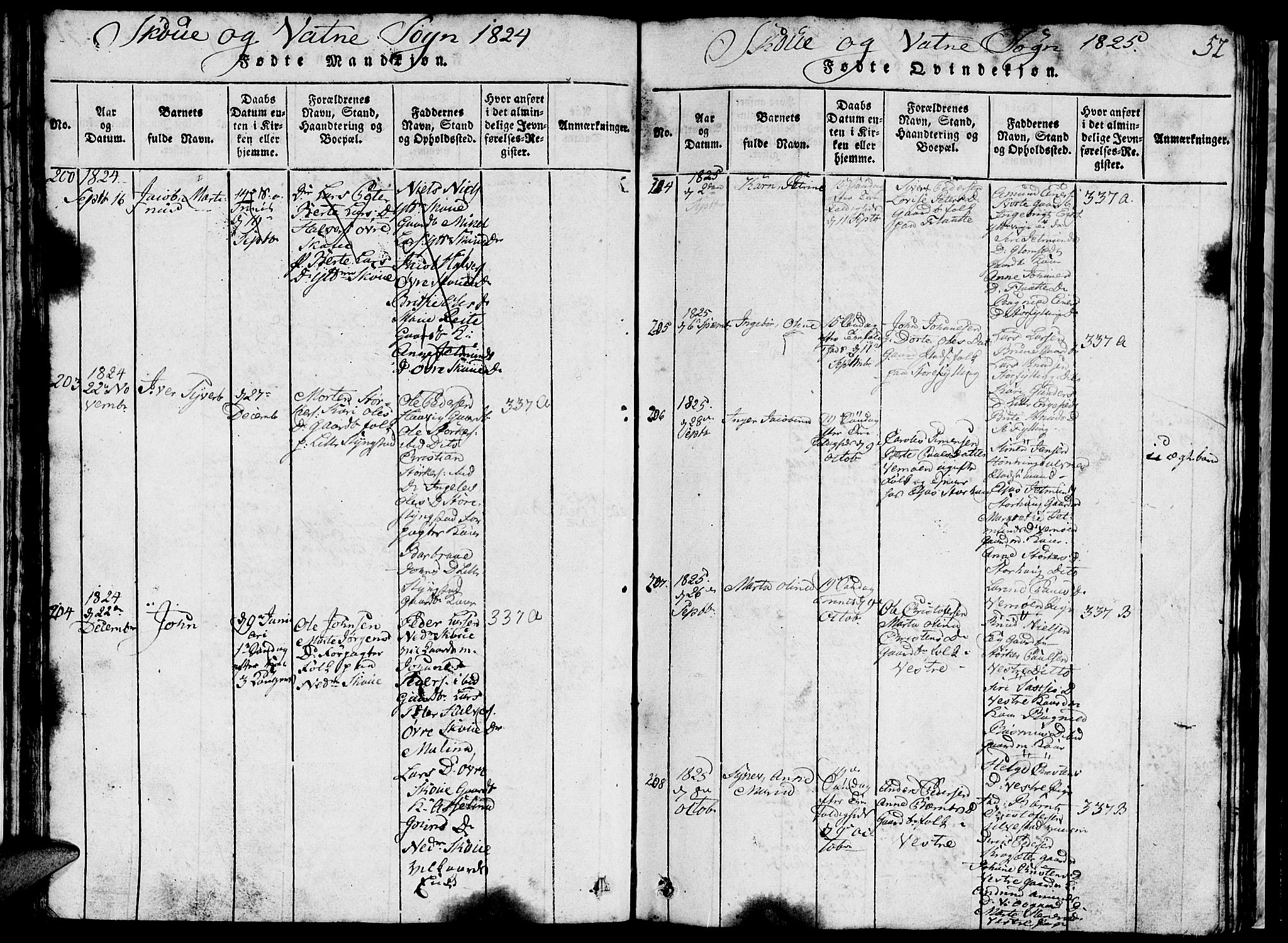 Ministerialprotokoller, klokkerbøker og fødselsregistre - Møre og Romsdal, AV/SAT-A-1454/524/L0360: Parish register (copy) no. 524C01, 1816-1830, p. 52