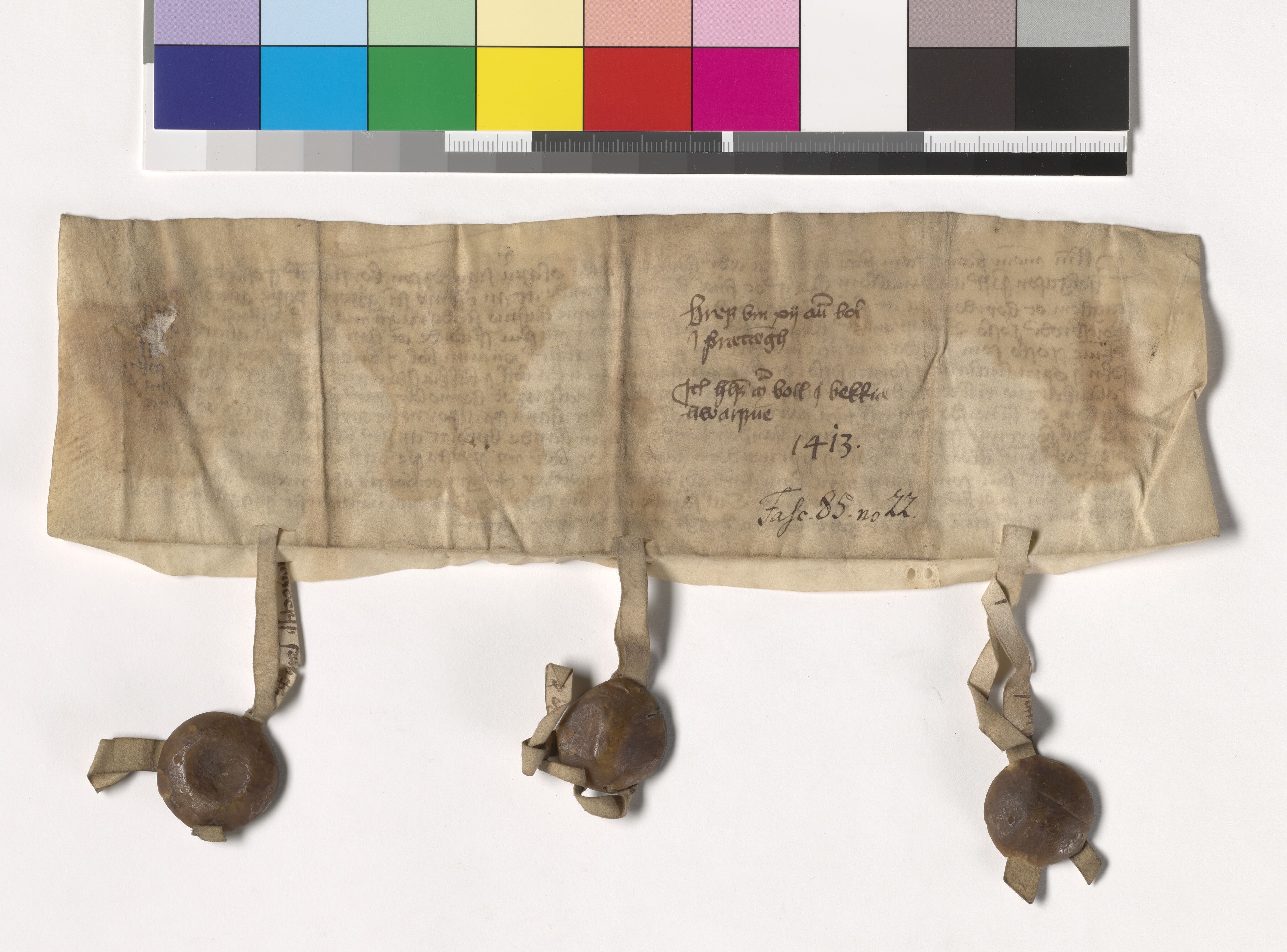 Riksarkivets diplomsamling, AV/RA-EA-5965/F05/L0208: NRA AM fasc. 85 nr. 21-24, 1413, p. 6