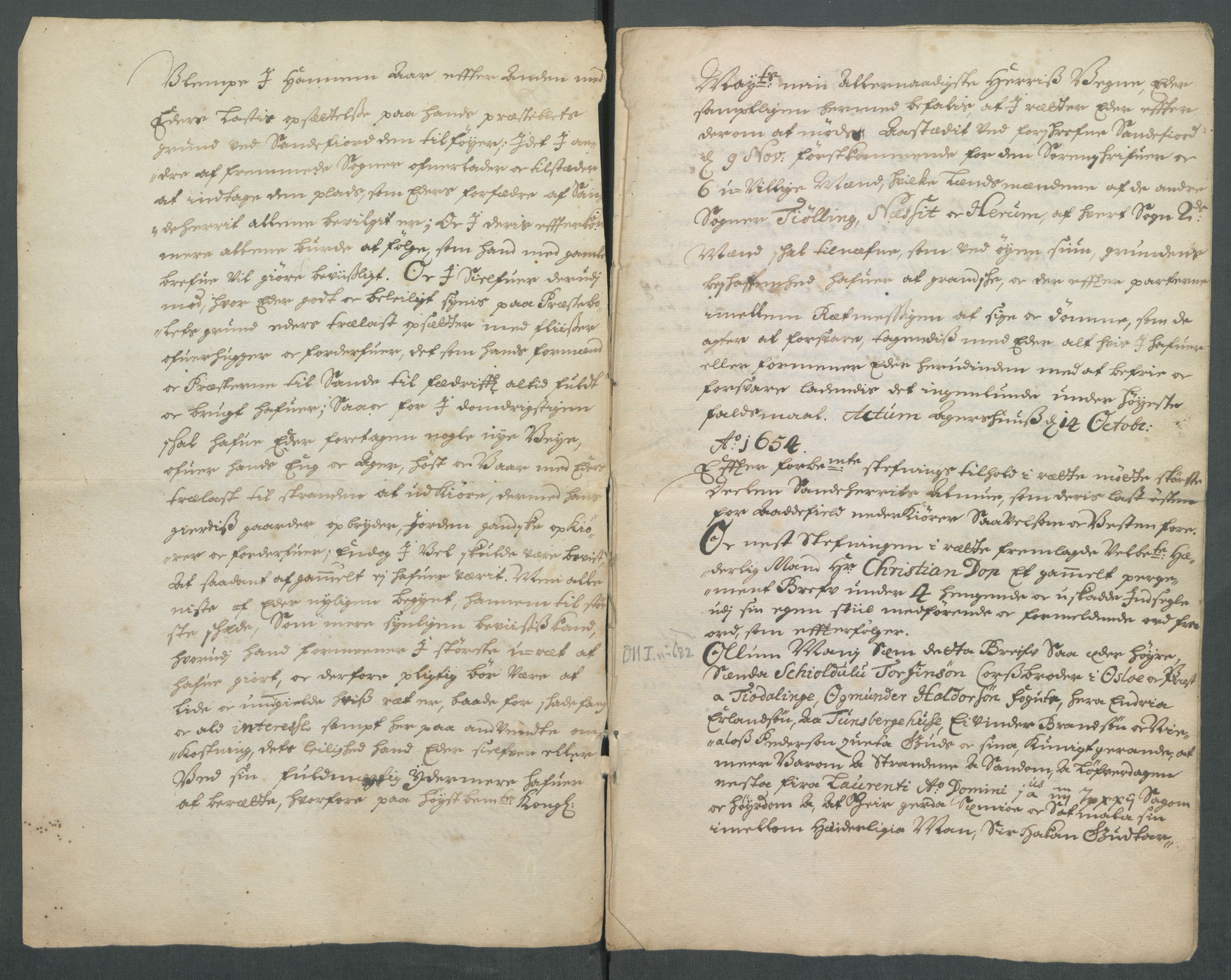 Riksarkivets diplomsamling, AV/RA-EA-5965/F02/L0166: Dokumenter, 1654-1656, p. 59