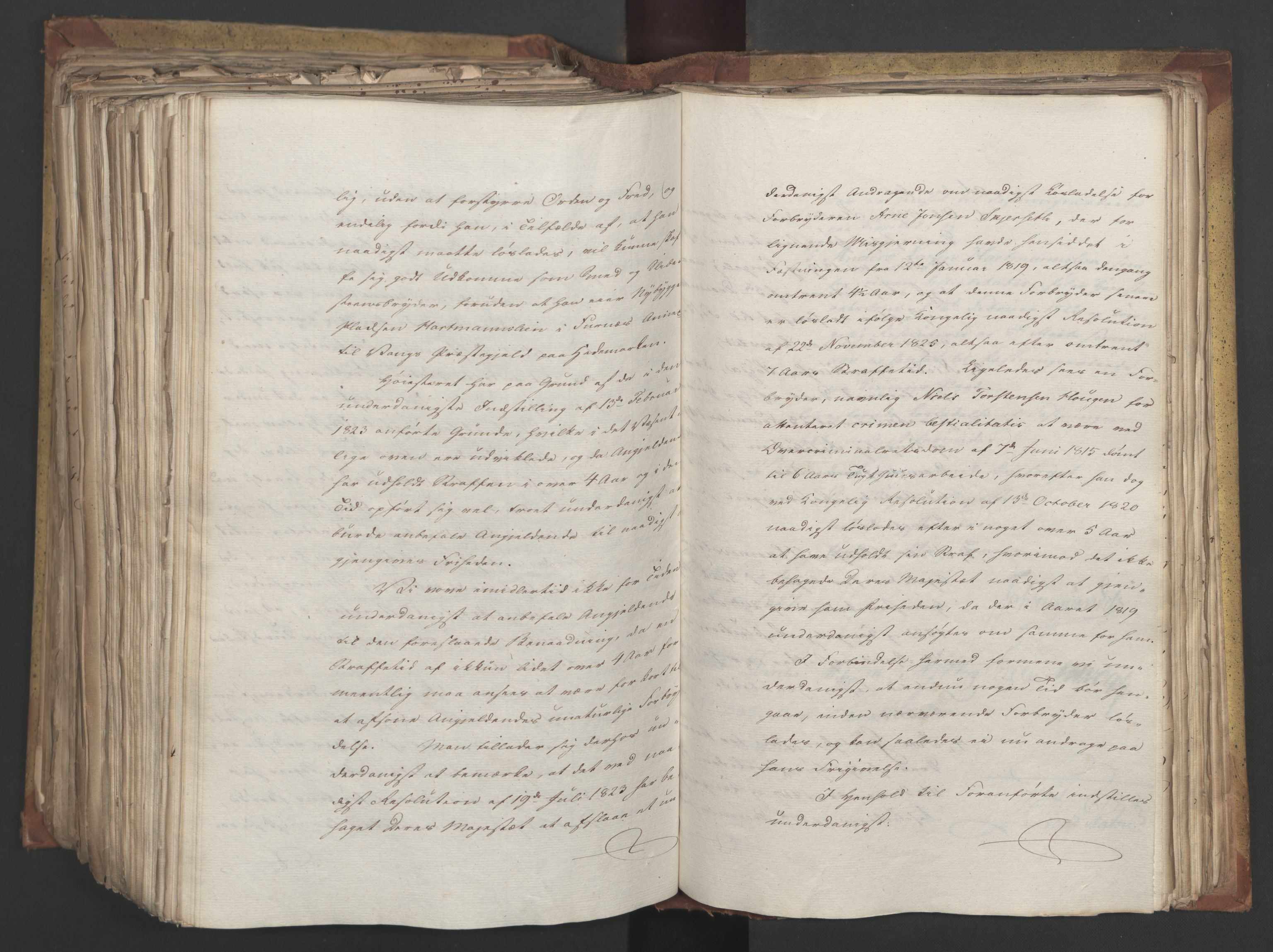 Statsrådsavdelingen i Stockholm, AV/RA-S-1003/D/Da/L0051: Regjeringsinnstillinger nr. 4310-4565, 1827, p. 519