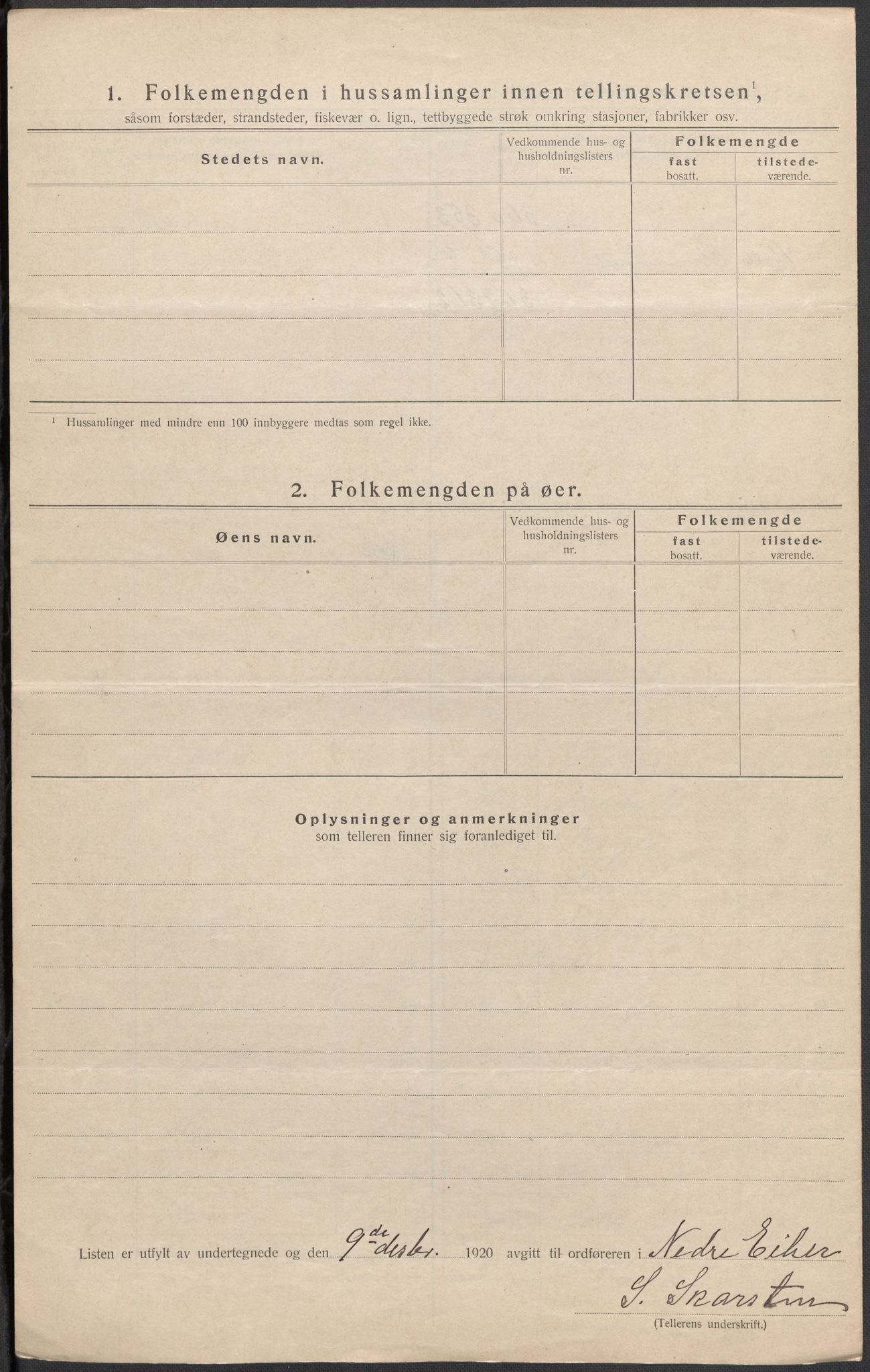SAKO, 1920 census for Nedre Eiker, 1920, p. 15