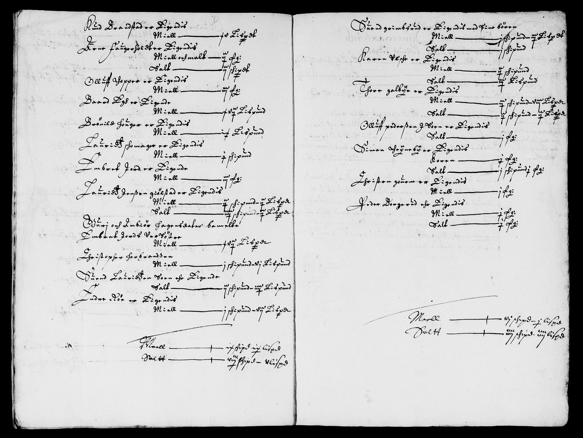 Rentekammeret inntil 1814, Reviderte regnskaper, Lensregnskaper, RA/EA-5023/R/Rb/Rba/L0189: Akershus len, 1646-1647