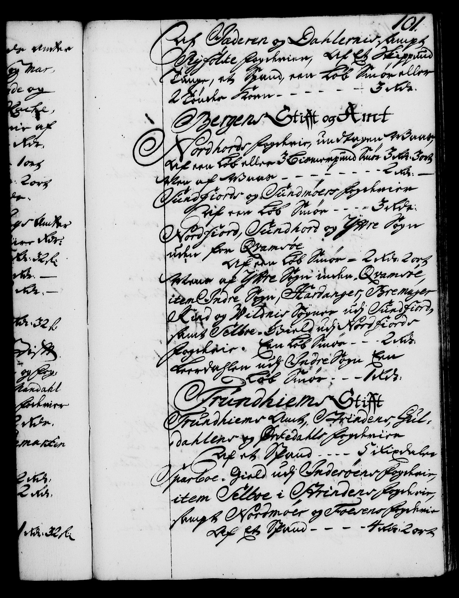 Rentekammeret, Kammerkanselliet, RA/EA-3111/G/Gg/Gga/L0002: Norsk ekspedisjonsprotokoll med register (merket RK 53.2), 1723-1727, p. 101