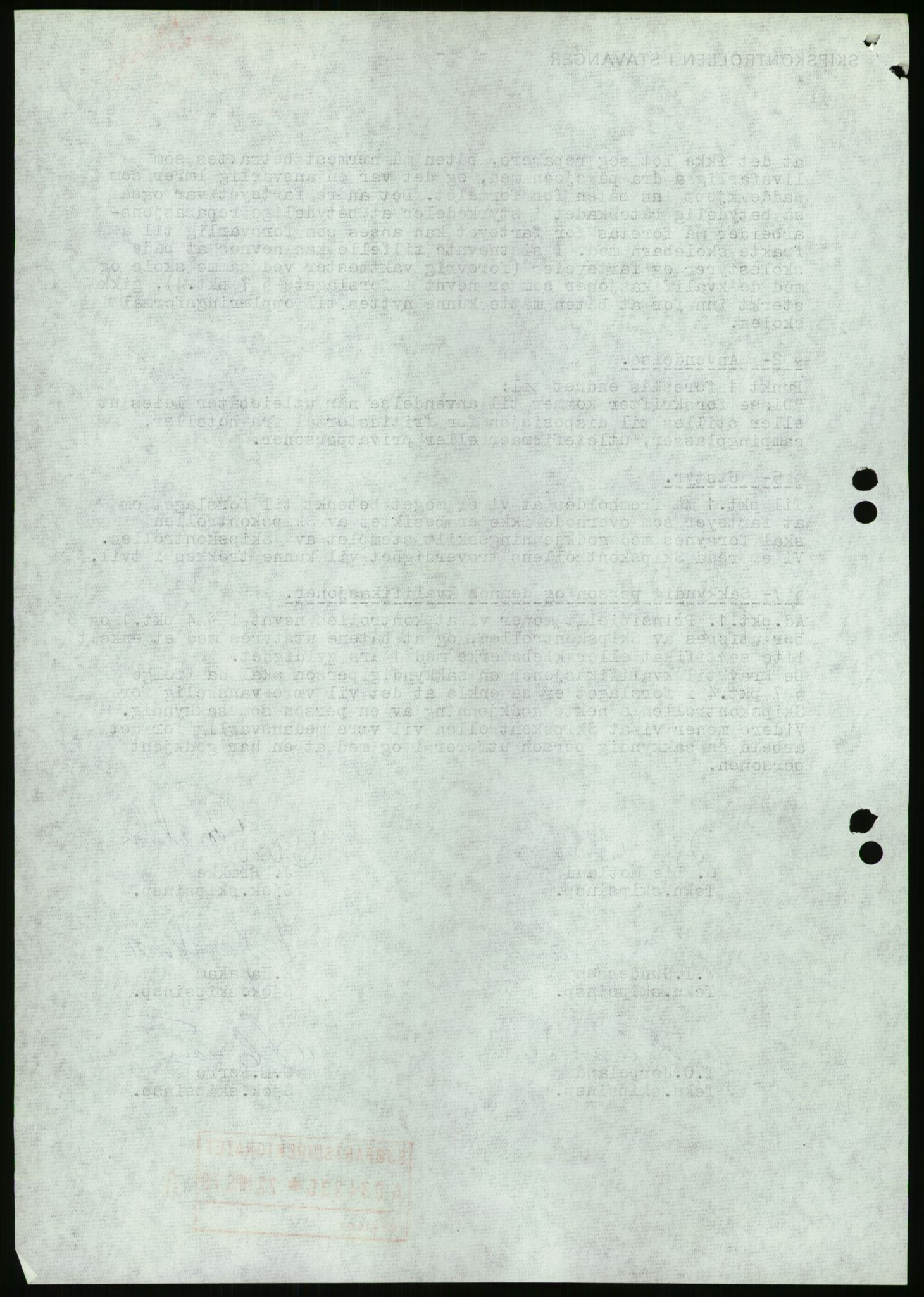 Sjøfartsdirektoratet med forløpere, generelt arkiv, AV/RA-S-1407/D/Du/Duc/L0642/0001: Skipskontrollen - Forskrifter / Forskrift om utleiebåter (2 mapper), 1978-1987, p. 342
