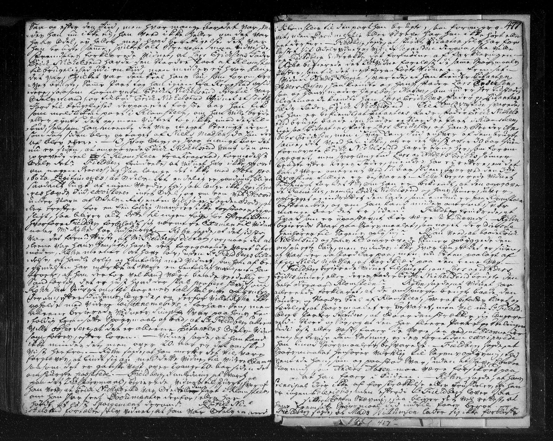 Eiker, Modum og Sigdal sorenskriveri, SAKO/A-123/F/Fa/Fab/L0007: Tingbok, 1761-1765, p. 477