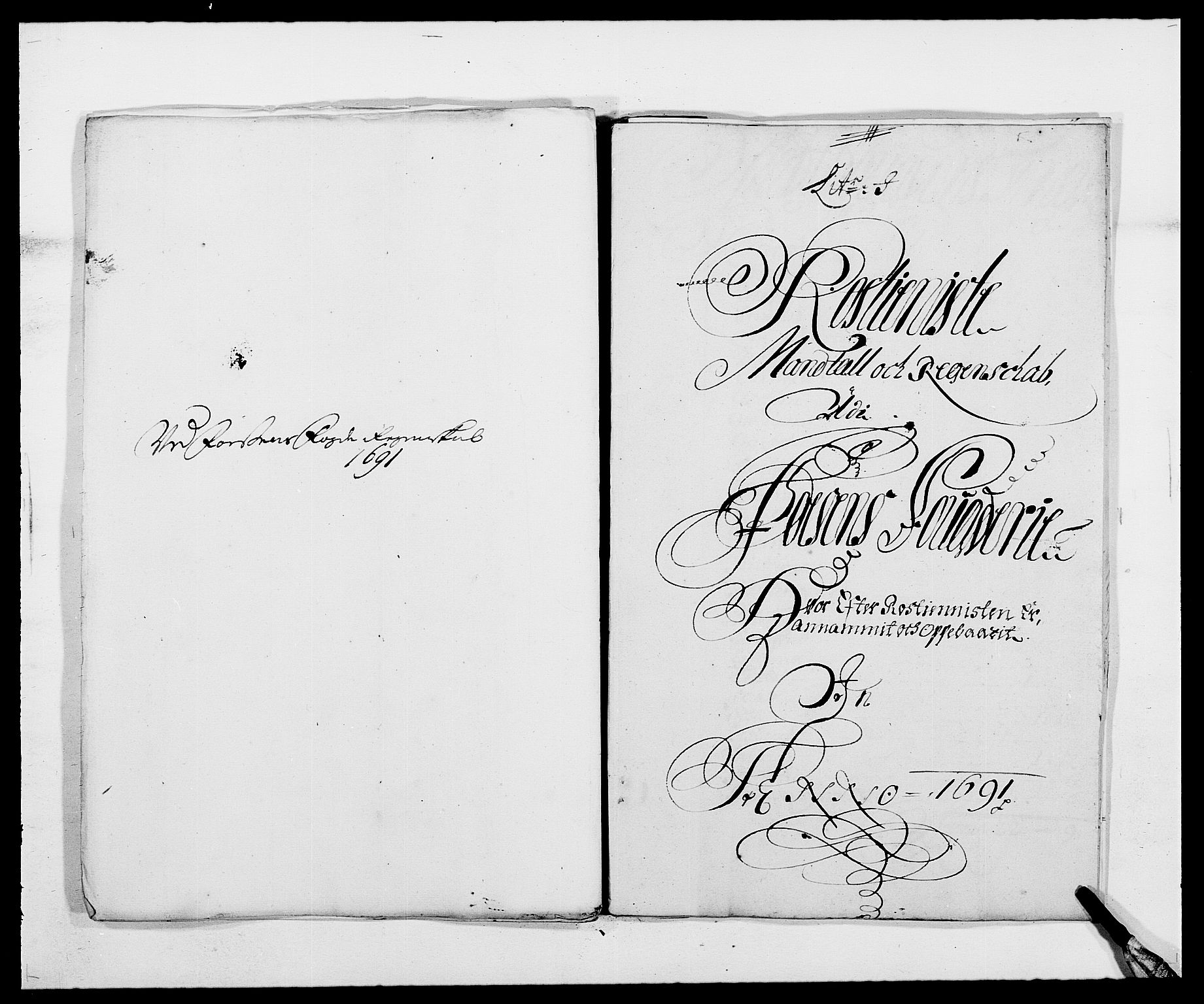 Rentekammeret inntil 1814, Reviderte regnskaper, Fogderegnskap, AV/RA-EA-4092/R57/L3848: Fogderegnskap Fosen, 1690-1691, p. 294