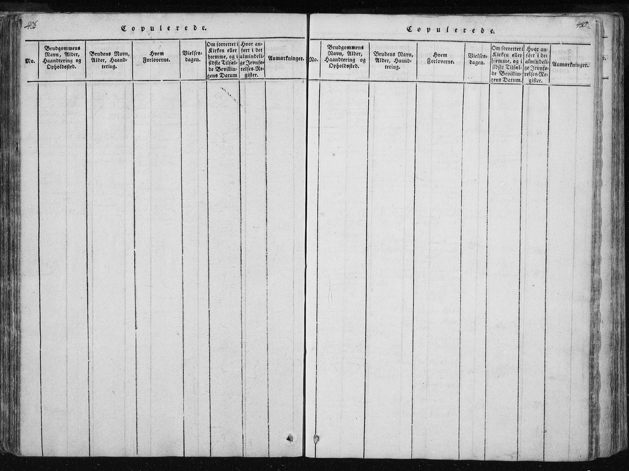 Ministerialprotokoller, klokkerbøker og fødselsregistre - Nord-Trøndelag, SAT/A-1458/717/L0148: Parish register (official) no. 717A04 /1, 1816-1825, p. 405-406