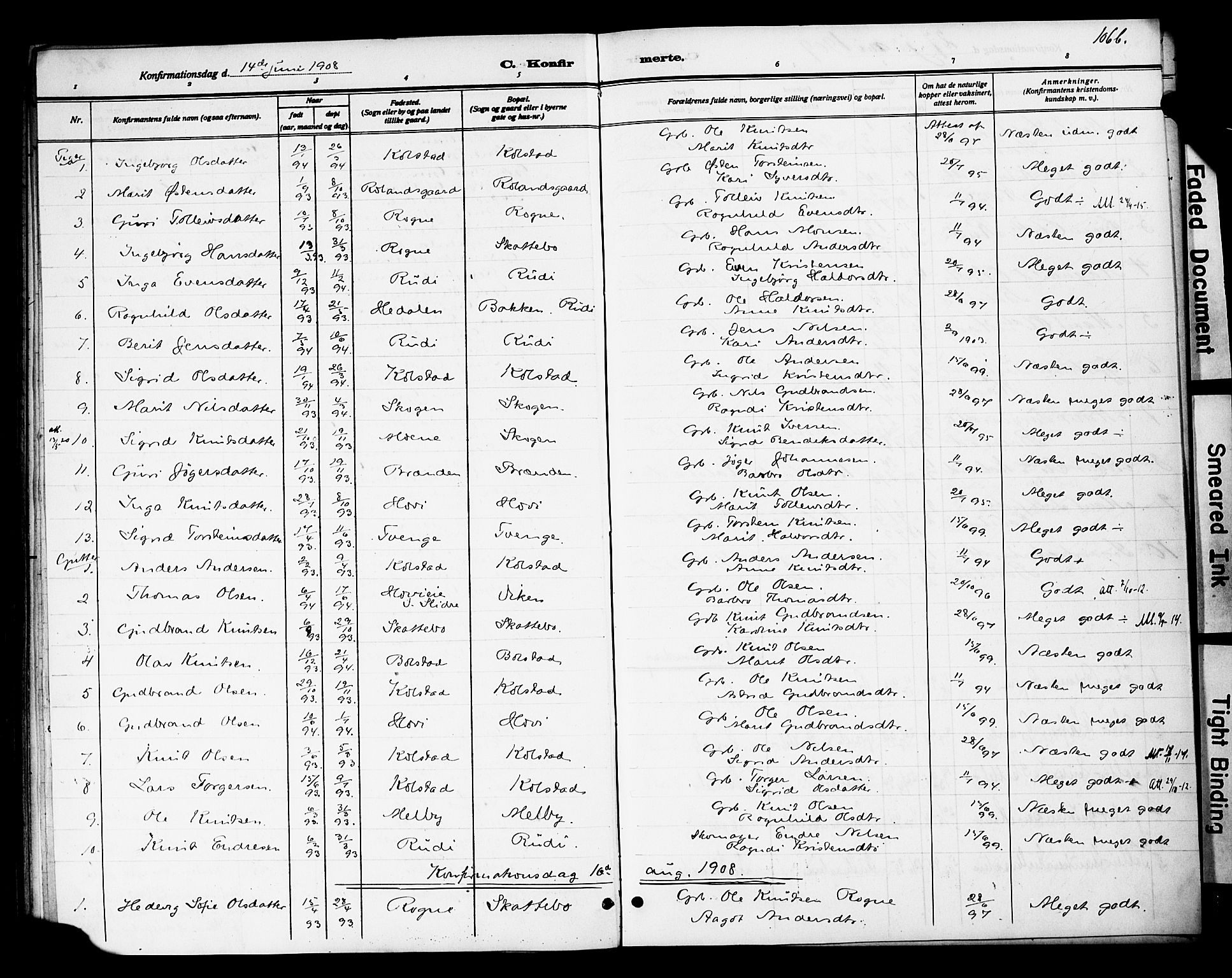 Øystre Slidre prestekontor, SAH/PREST-138/H/Ha/Haa/L0003: Parish register (official) no. 3, 1887-1910, p. 106b