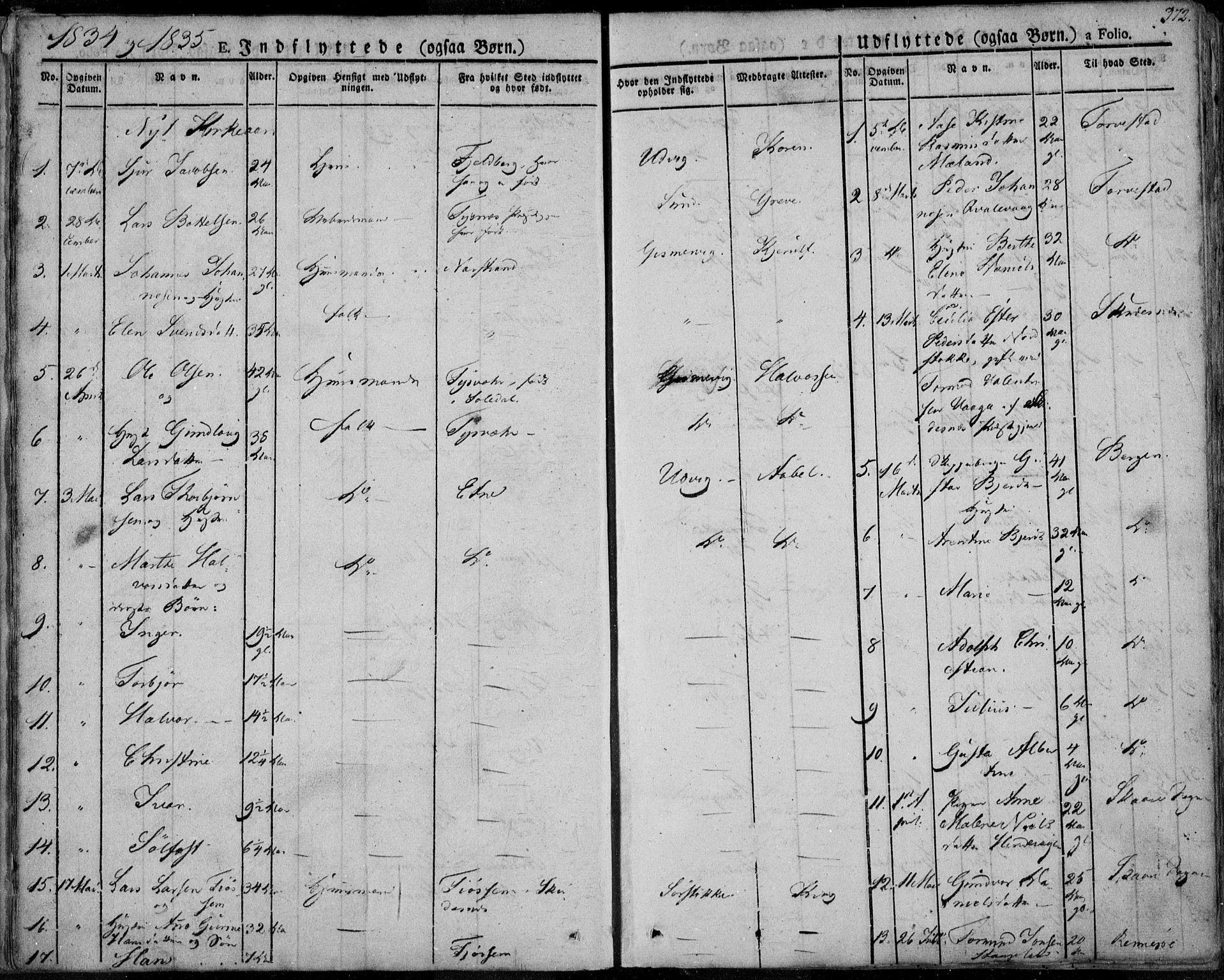 Avaldsnes sokneprestkontor, AV/SAST-A -101851/H/Ha/Haa/L0005: Parish register (official) no. A 5.2, 1825-1841, p. 372