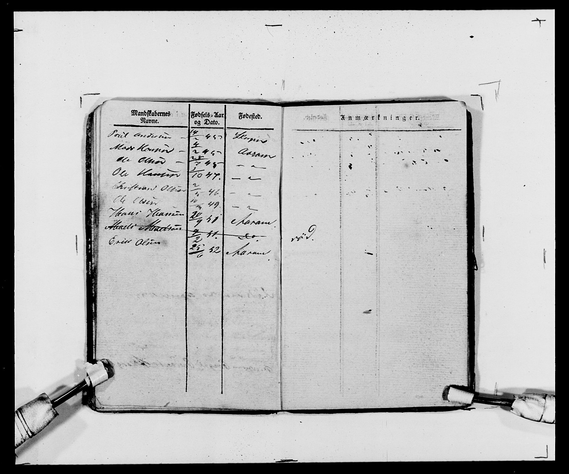 Generalitets- og kommissariatskollegiet, Det kongelige norske kommissariatskollegium, AV/RA-EA-5420/E/Eh/L0120: Tingvollske kompani, 1850-1870, p. 241