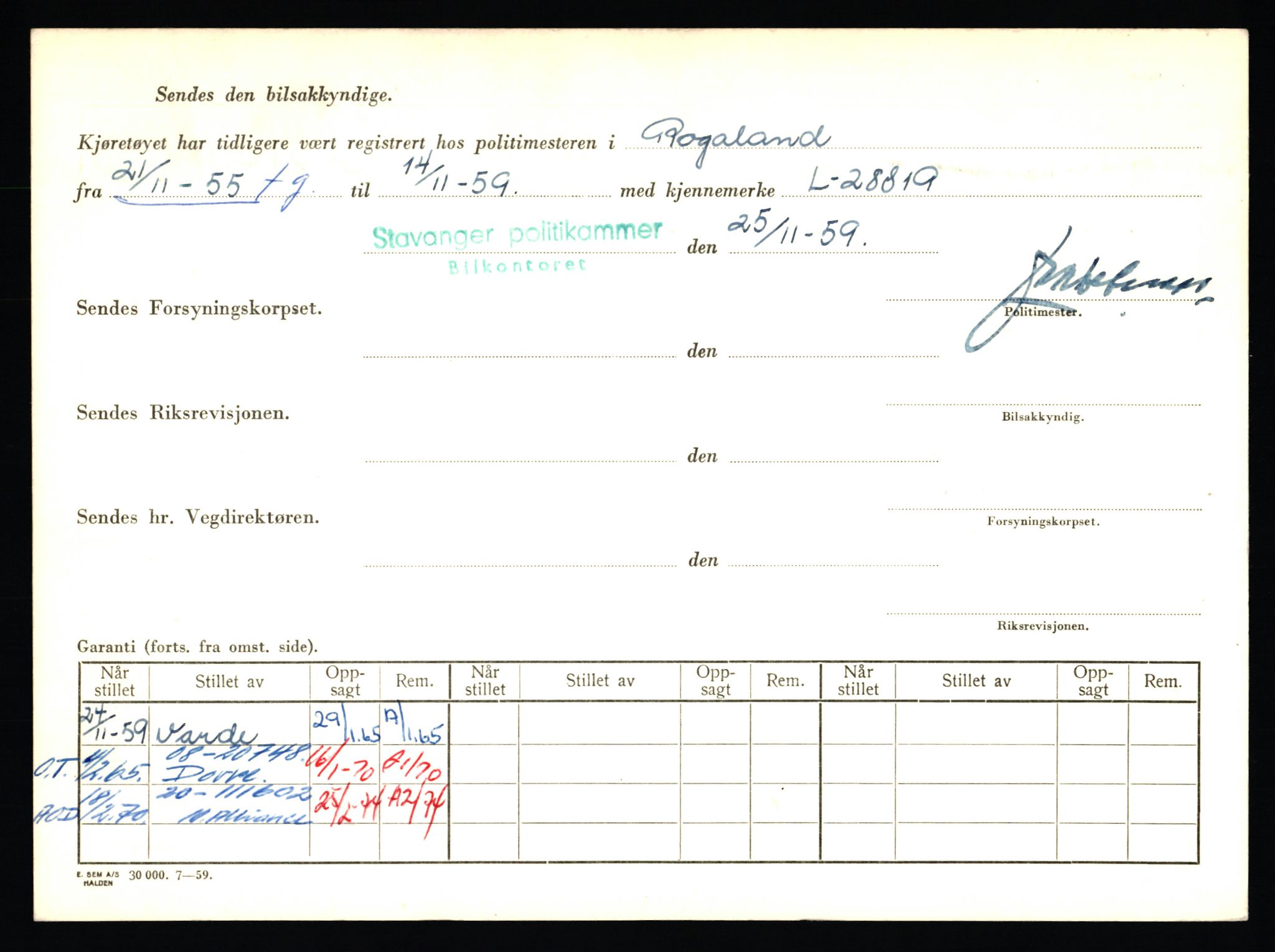 Stavanger trafikkstasjon, AV/SAST-A-101942/0/F/L0007: L-2150 - L-2549, 1930-1971, p. 4