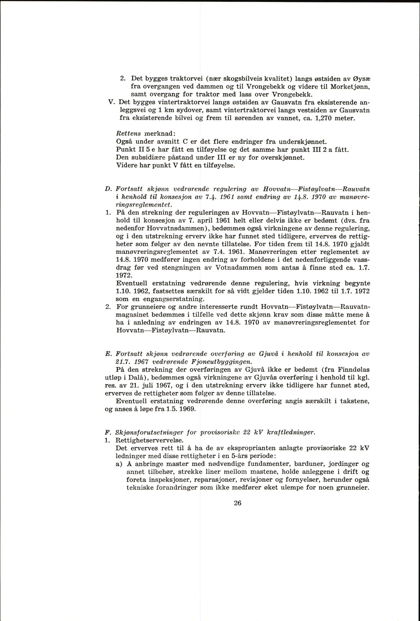 Vest-Telemark sorenskriveri, AV/SAKO-A-134/F/Fo/Fob/L0004: Skjønn/rettsbøker for kraftutbygging/veg, 1973-1989, p. 28