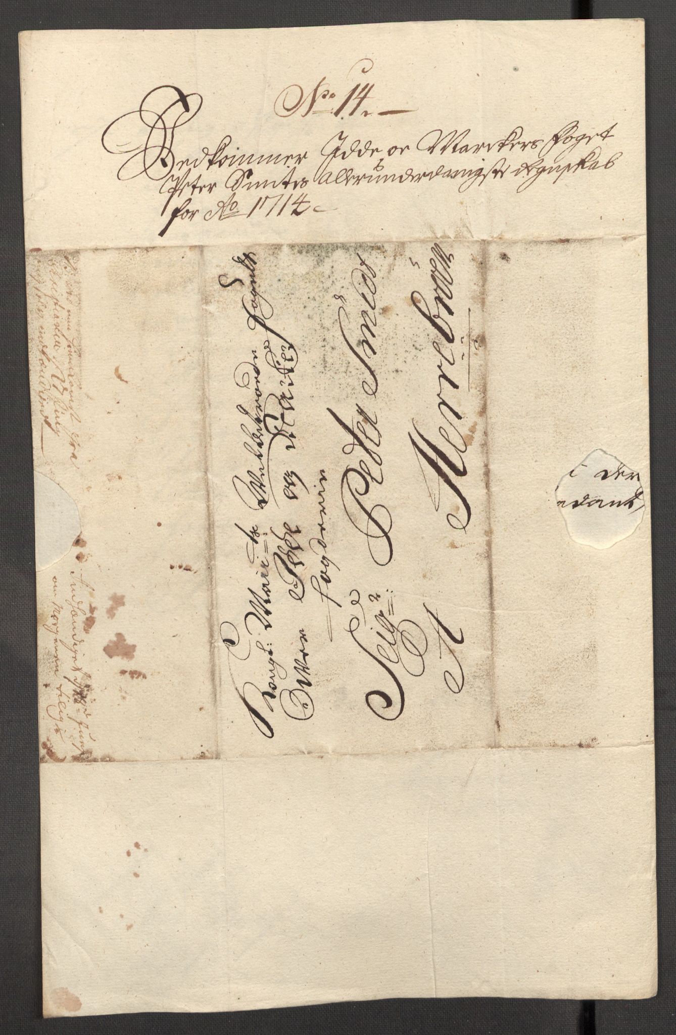 Rentekammeret inntil 1814, Reviderte regnskaper, Fogderegnskap, AV/RA-EA-4092/R01/L0022: Fogderegnskap Idd og Marker, 1713-1714, p. 389