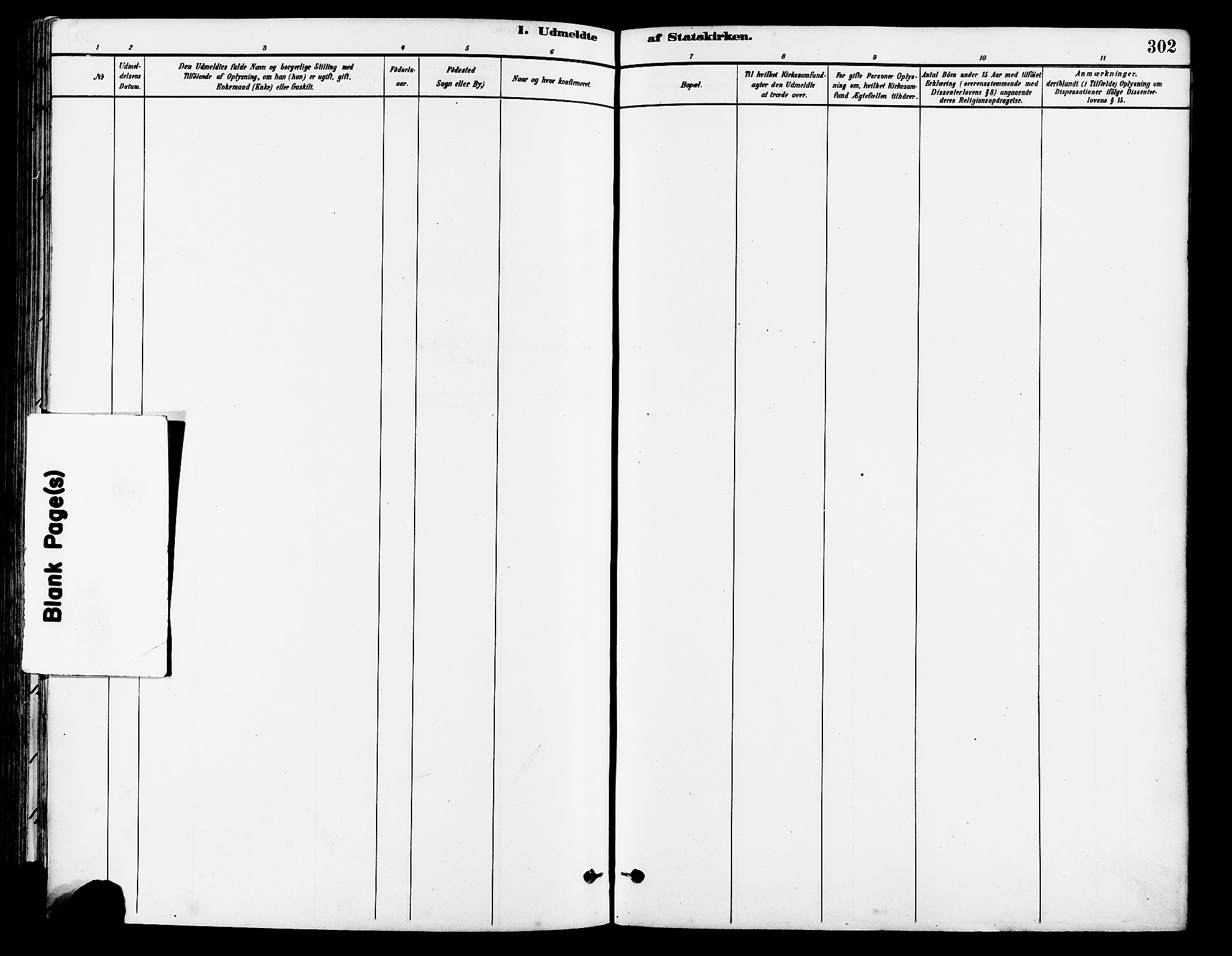 Lye sokneprestkontor, AV/SAST-A-101794/001/30BA/L0009: Parish register (official) no. A 8, 1881-1892, p. 302