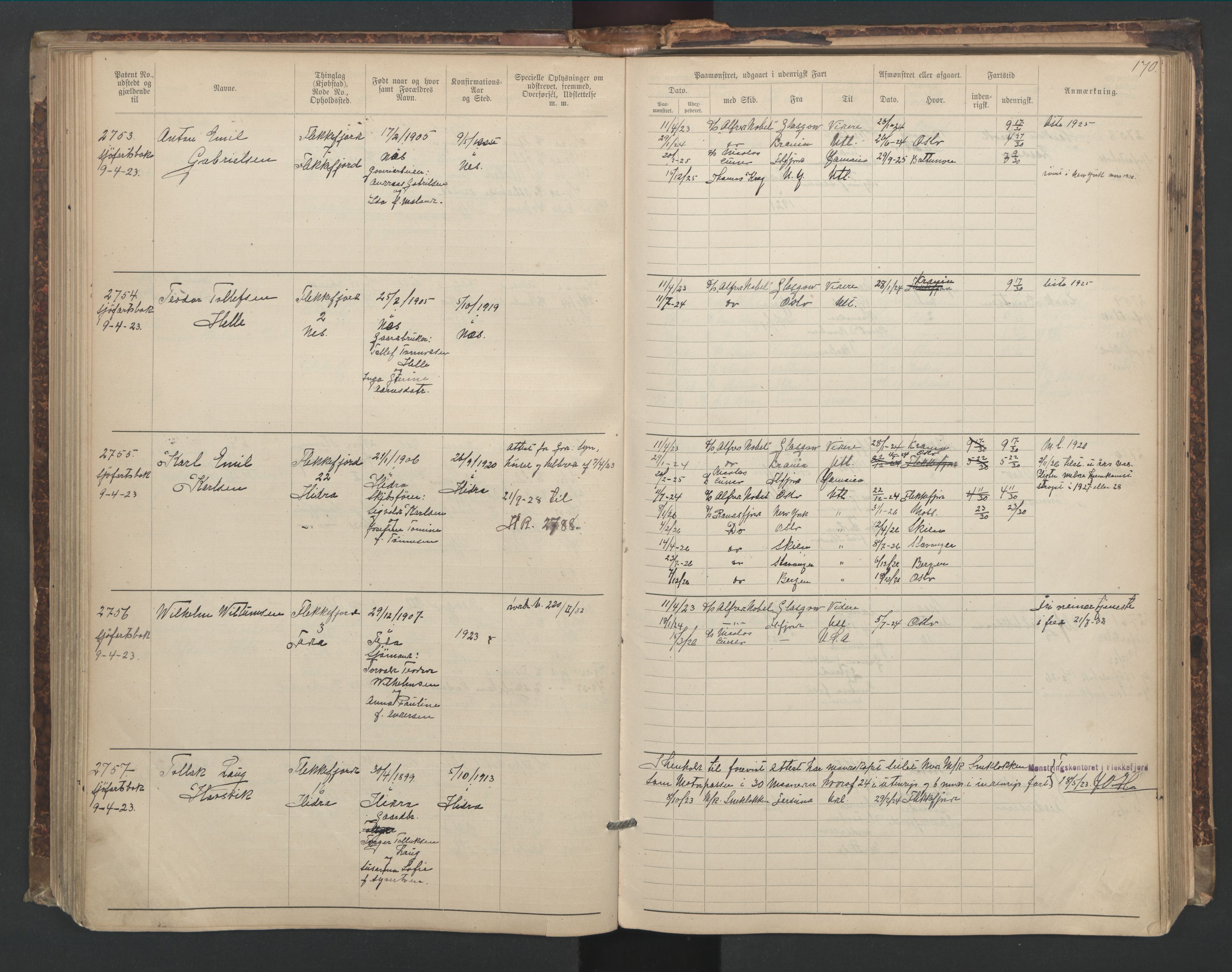 Flekkefjord mønstringskrets, AV/SAK-2031-0018/F/Fa/L0006: Annotasjonsrulle nr 1916-2964 med register, Æ-3, 1891-1948, p. 201