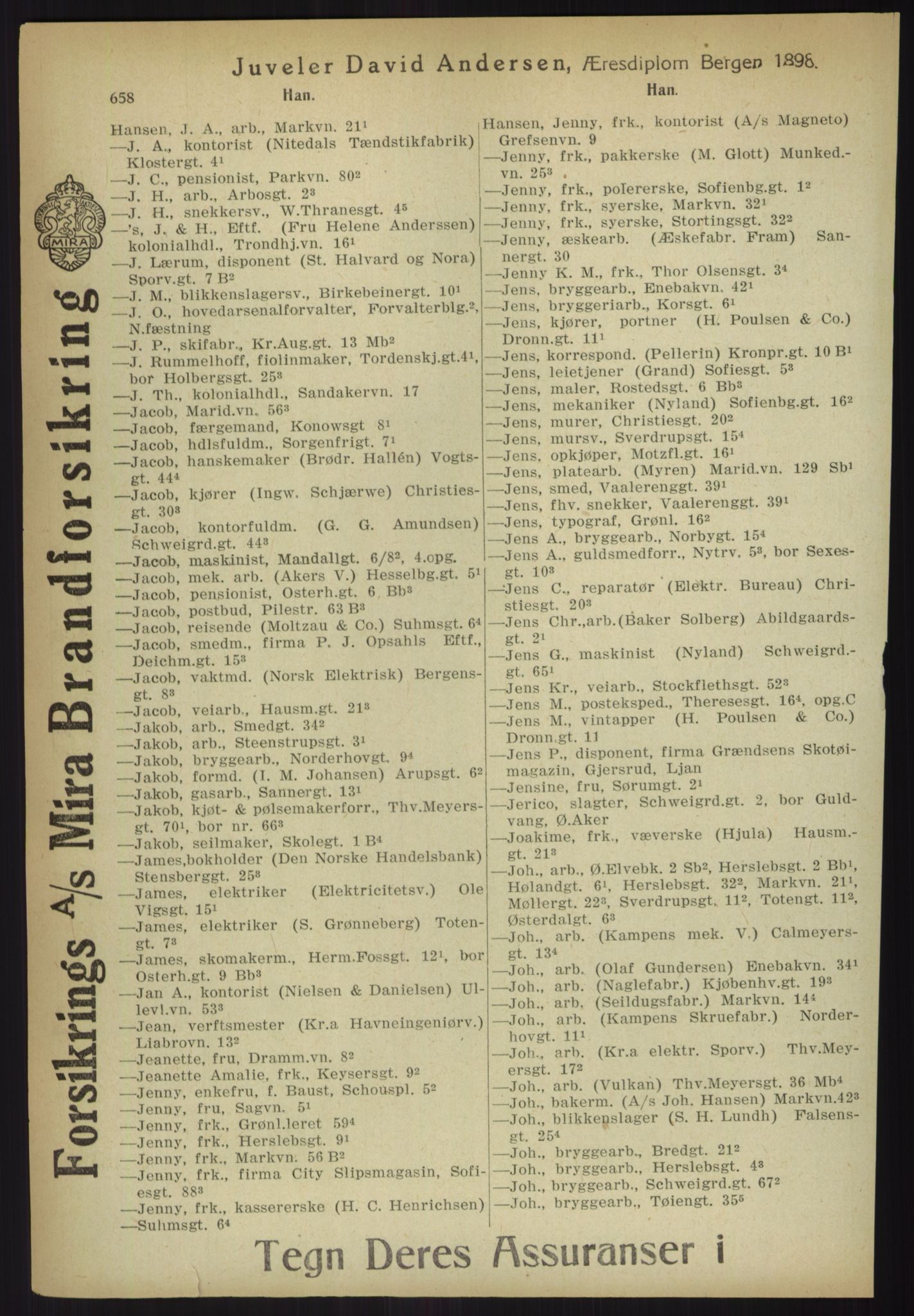 Kristiania/Oslo adressebok, PUBL/-, 1918, p. 683