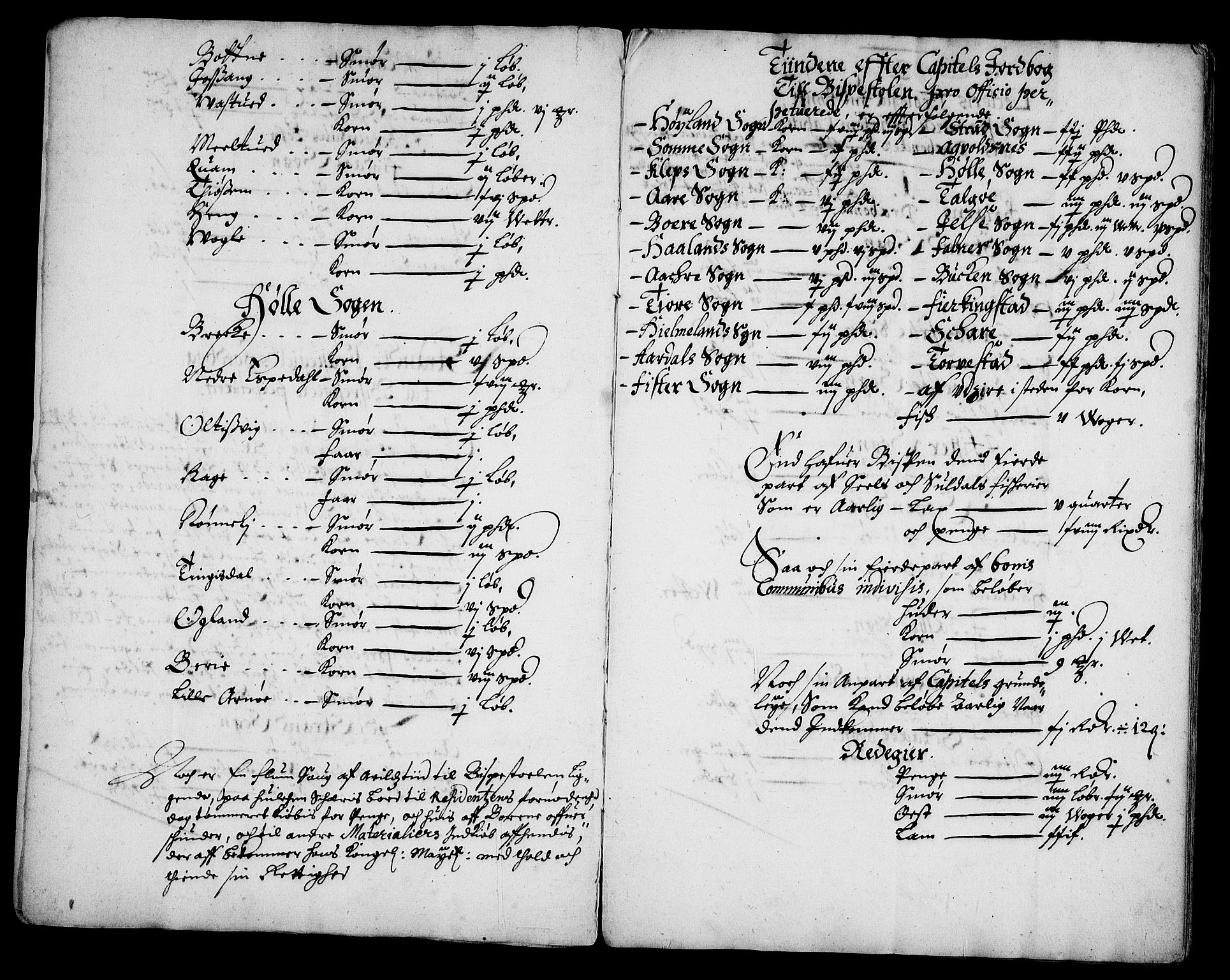 Rentekammeret inntil 1814, Realistisk ordnet avdeling, AV/RA-EA-4070/Fc/Fca/L0002/0006: [Ca II]  Kristiansand stift / Stavanger kapitels jordebok med "Beneficiarii Adkomst", 1665