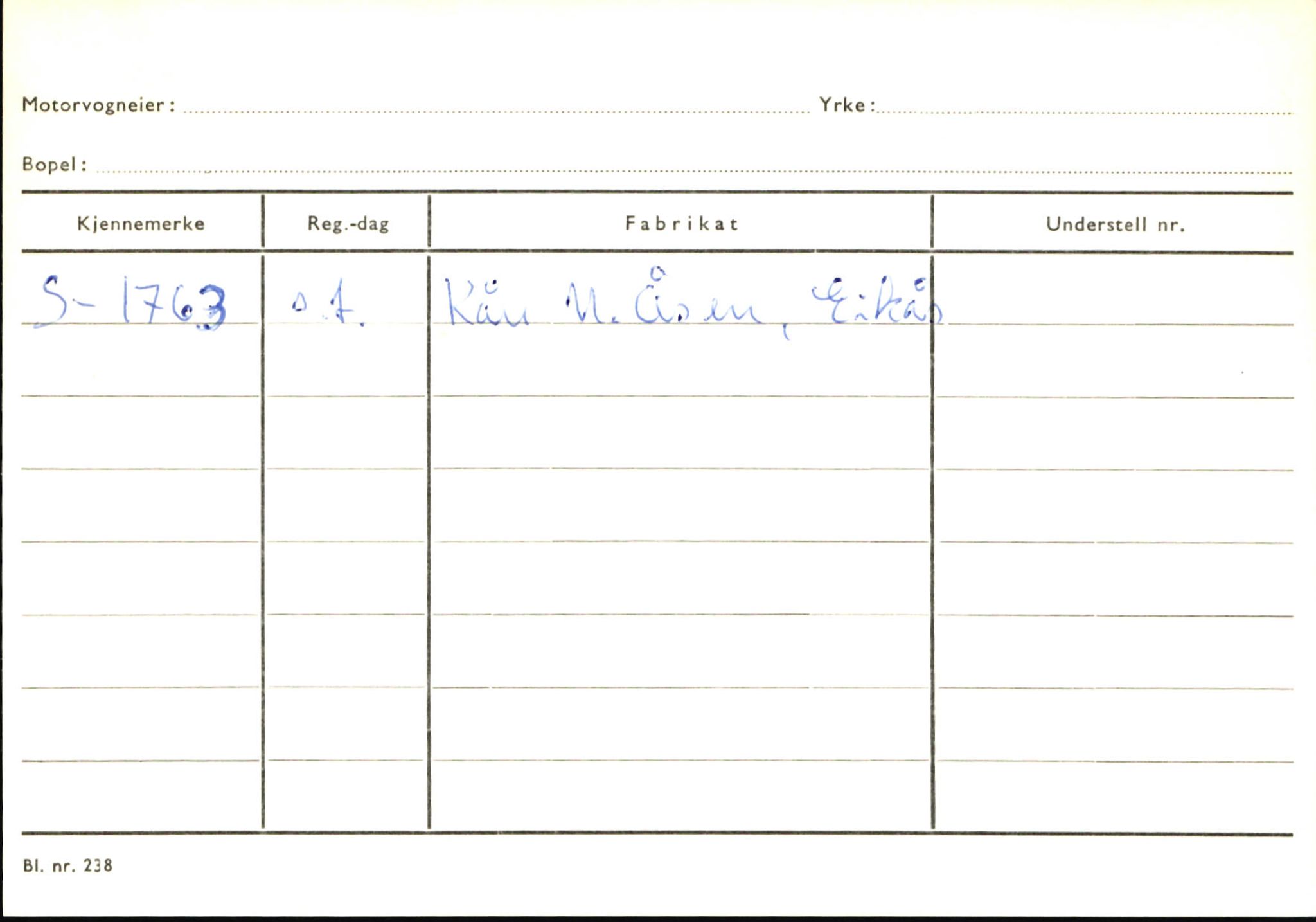 Statens vegvesen, Sogn og Fjordane vegkontor, AV/SAB-A-5301/4/F/L0145: Registerkort Vågsøy S-Å. Årdal I-P, 1945-1975, p. 331