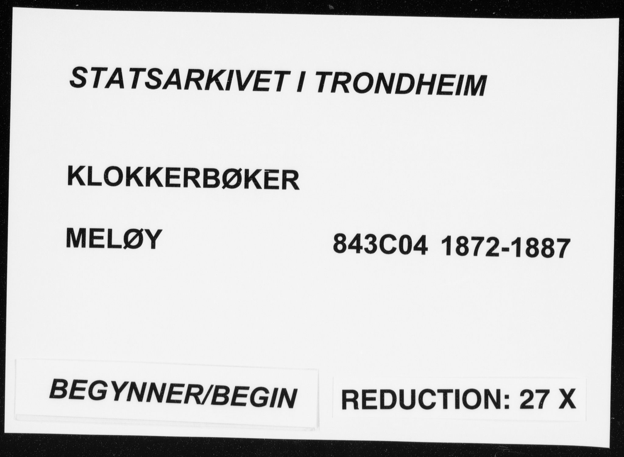 Ministerialprotokoller, klokkerbøker og fødselsregistre - Nordland, SAT/A-1459/843/L0635: Parish register (copy) no. 843C04, 1872-1887