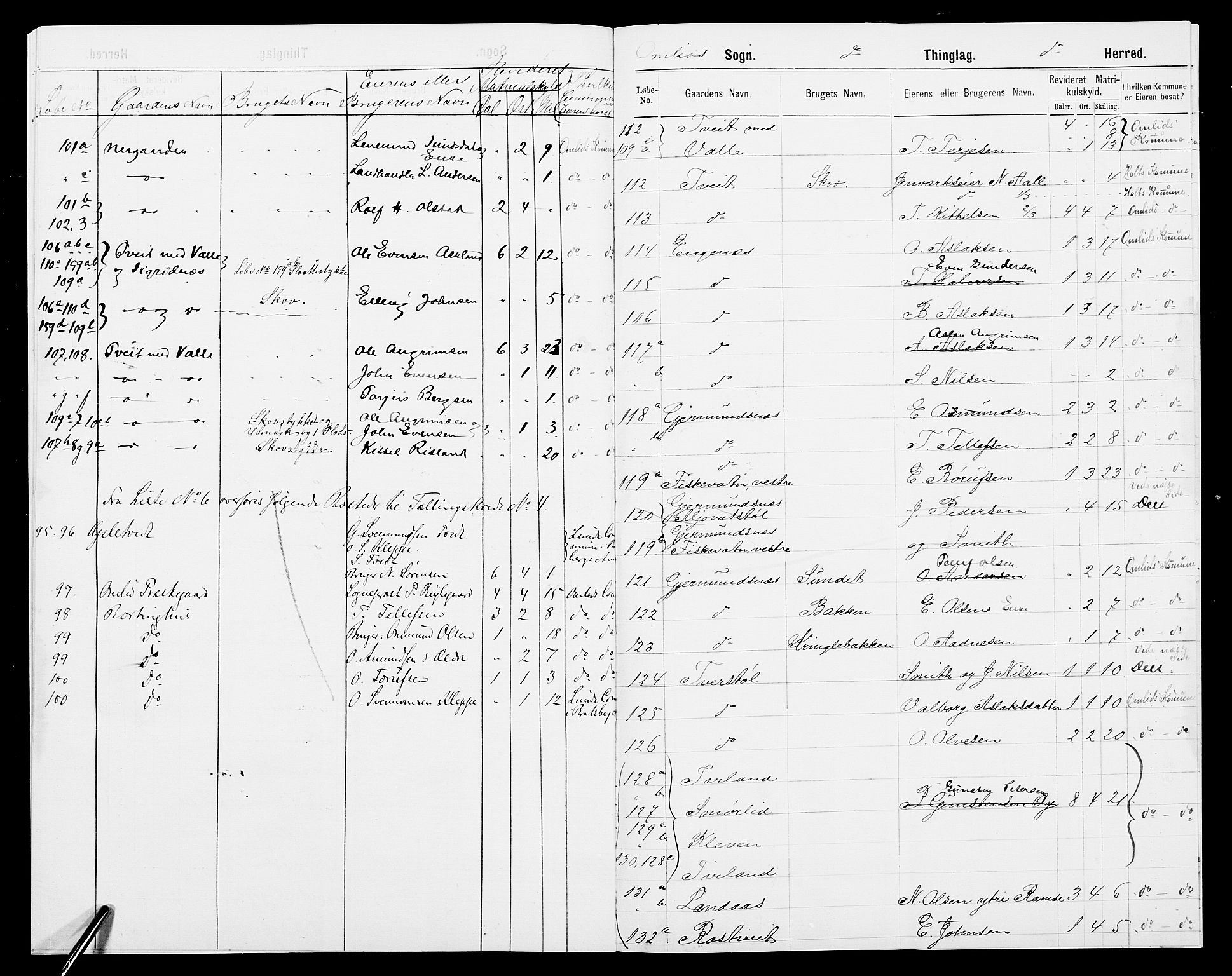 SAK, 1875 census for 0929P Åmli, 1875, p. 13