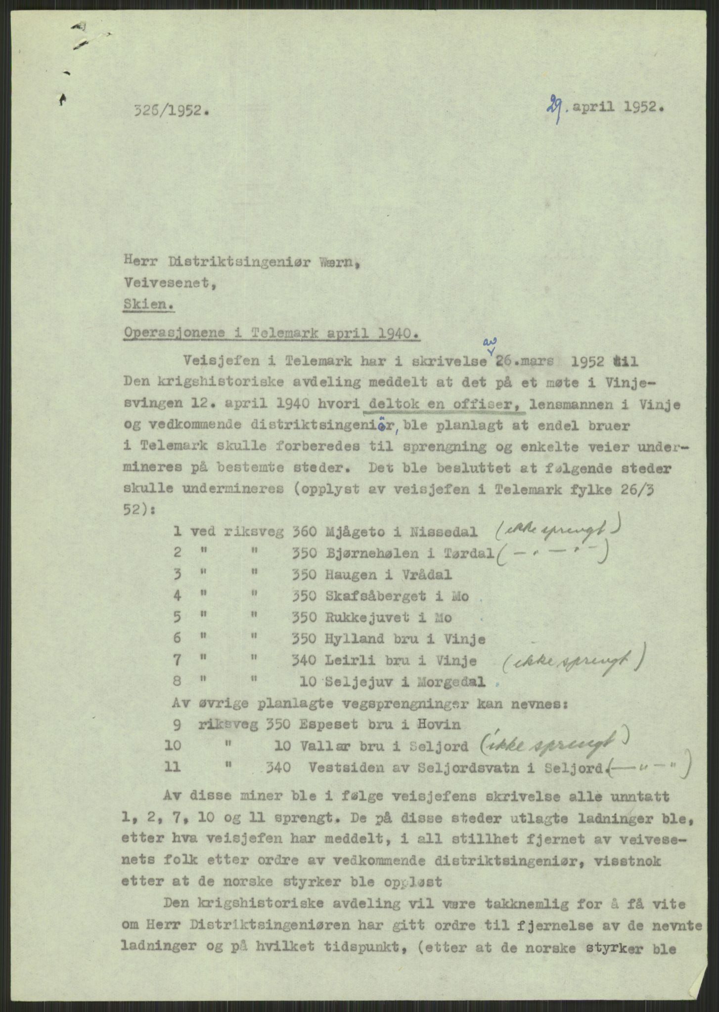 Forsvaret, Forsvarets krigshistoriske avdeling, AV/RA-RAFA-2017/Y/Yb/L0053: II-C-11-130  -  1. Divisjon, 1940, p. 135