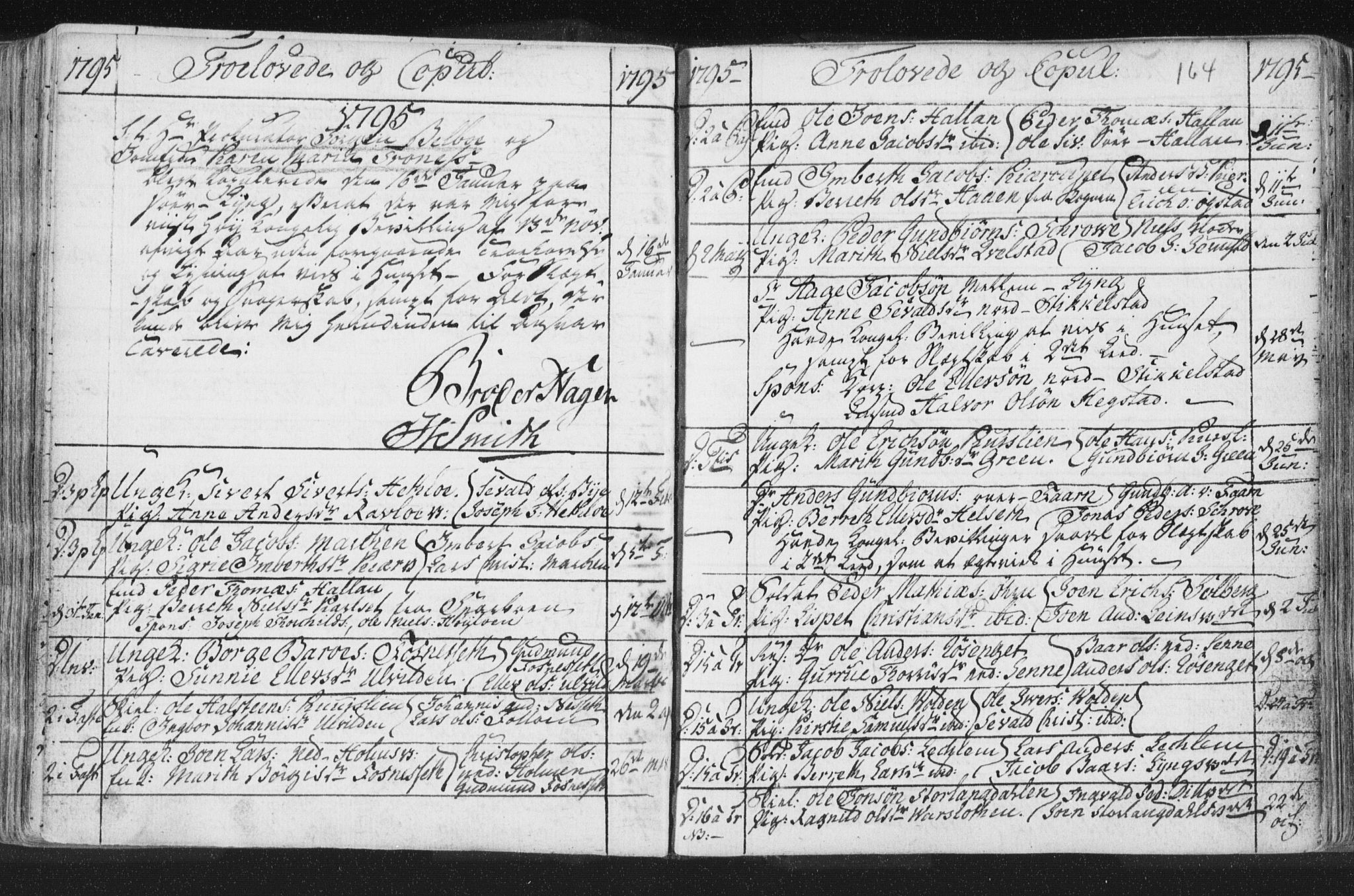 Ministerialprotokoller, klokkerbøker og fødselsregistre - Nord-Trøndelag, SAT/A-1458/723/L0232: Parish register (official) no. 723A03, 1781-1804, p. 164