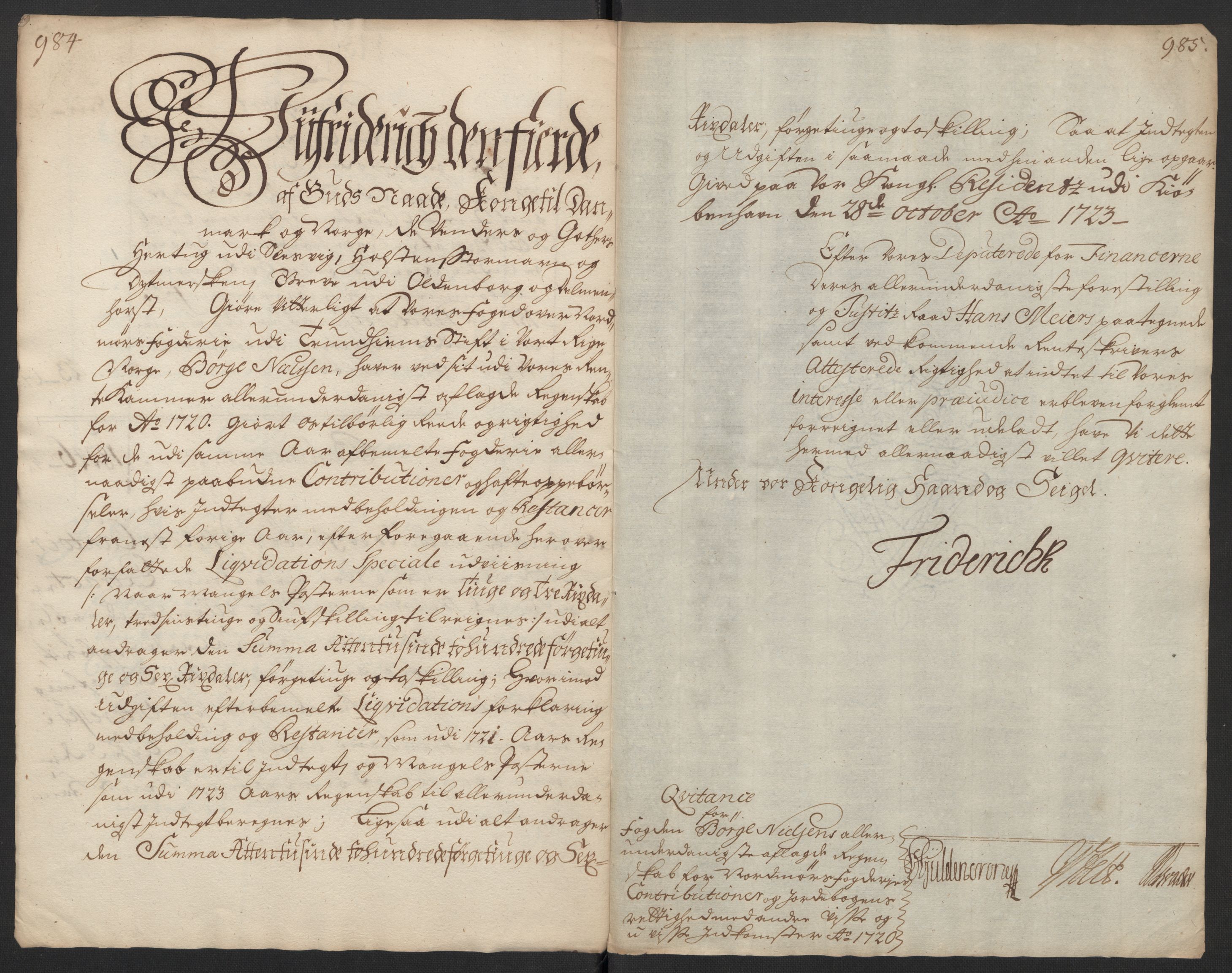 Rentekammeret inntil 1814, Reviderte regnskaper, Fogderegnskap, RA/EA-4092/R56/L3753: Fogderegnskap Nordmøre, 1720, p. 18