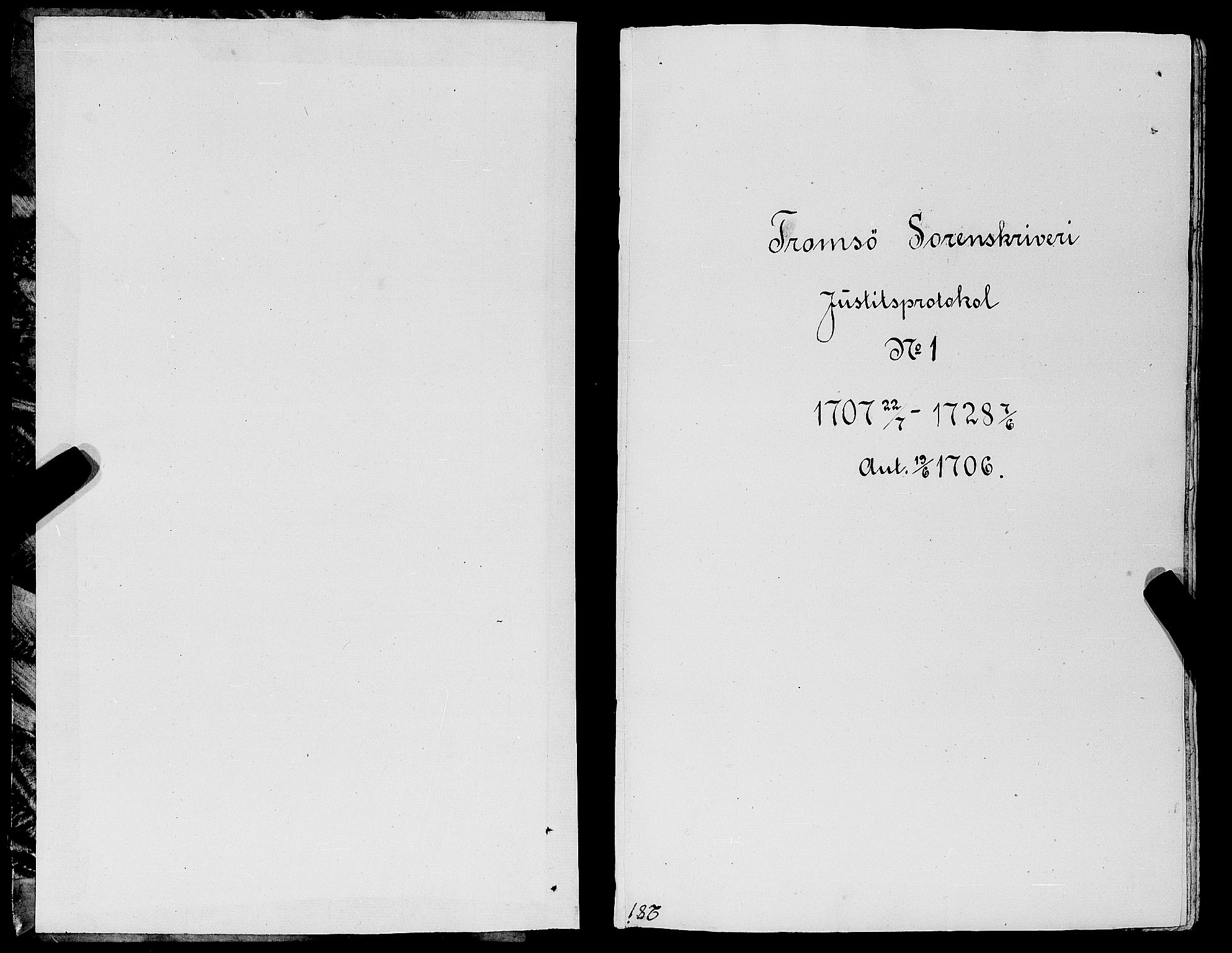 Sorenskriveren i Tromsø (-1755), AV/SATØ-S-0262, 1707-1728