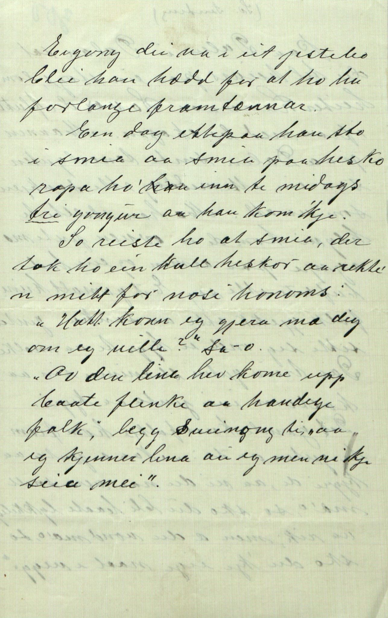 Rikard Berge, TEMU/TGM-A-1003/F/L0005/0003: 160-200 / 162 Sagn, viser, fortellinger, rosemåling, treskurd. Brev, bl.a. til R. B. fra Olav O. Vinje, Amerika, p. 301